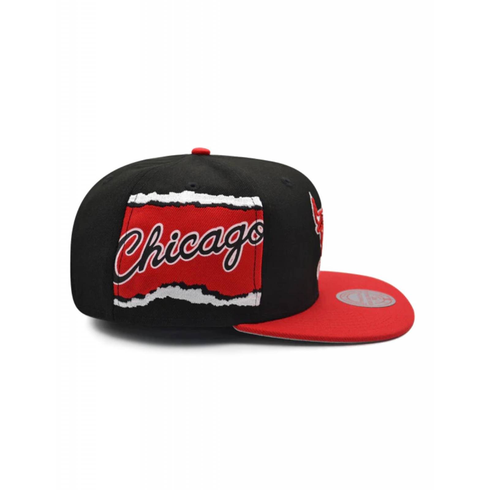 Gorra Mitchell & Ness Jumbotron Chicago Bulls NBA Basquetbol Negro UNITALLA