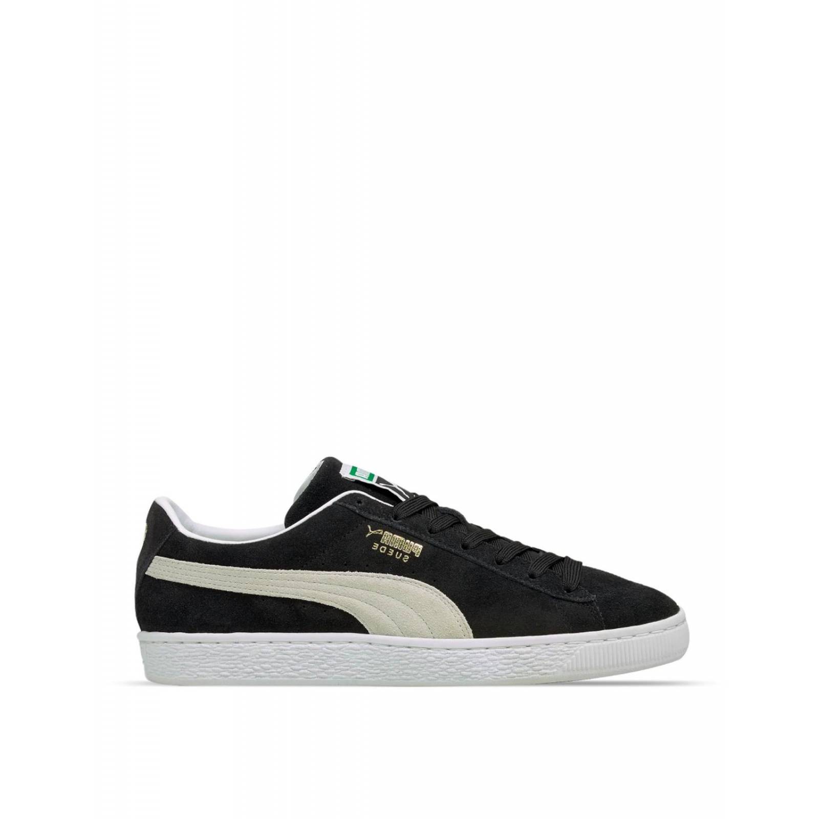 Tenis Puma Suede Classic 21 Black White Unisex Sport Casual Moda 
