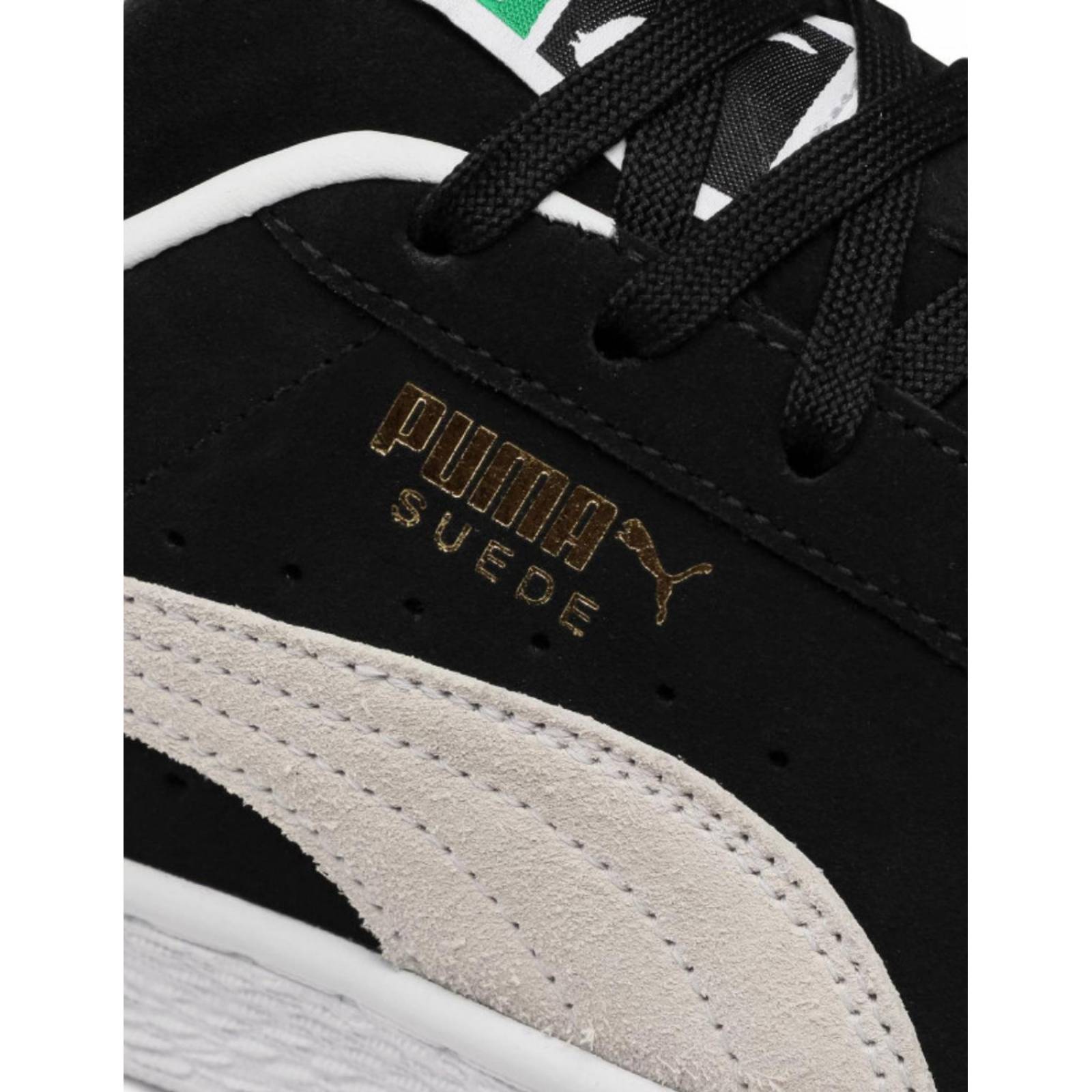 Tenis Puma Suede Classic 21 Black White Unisex Sport Casual Moda 