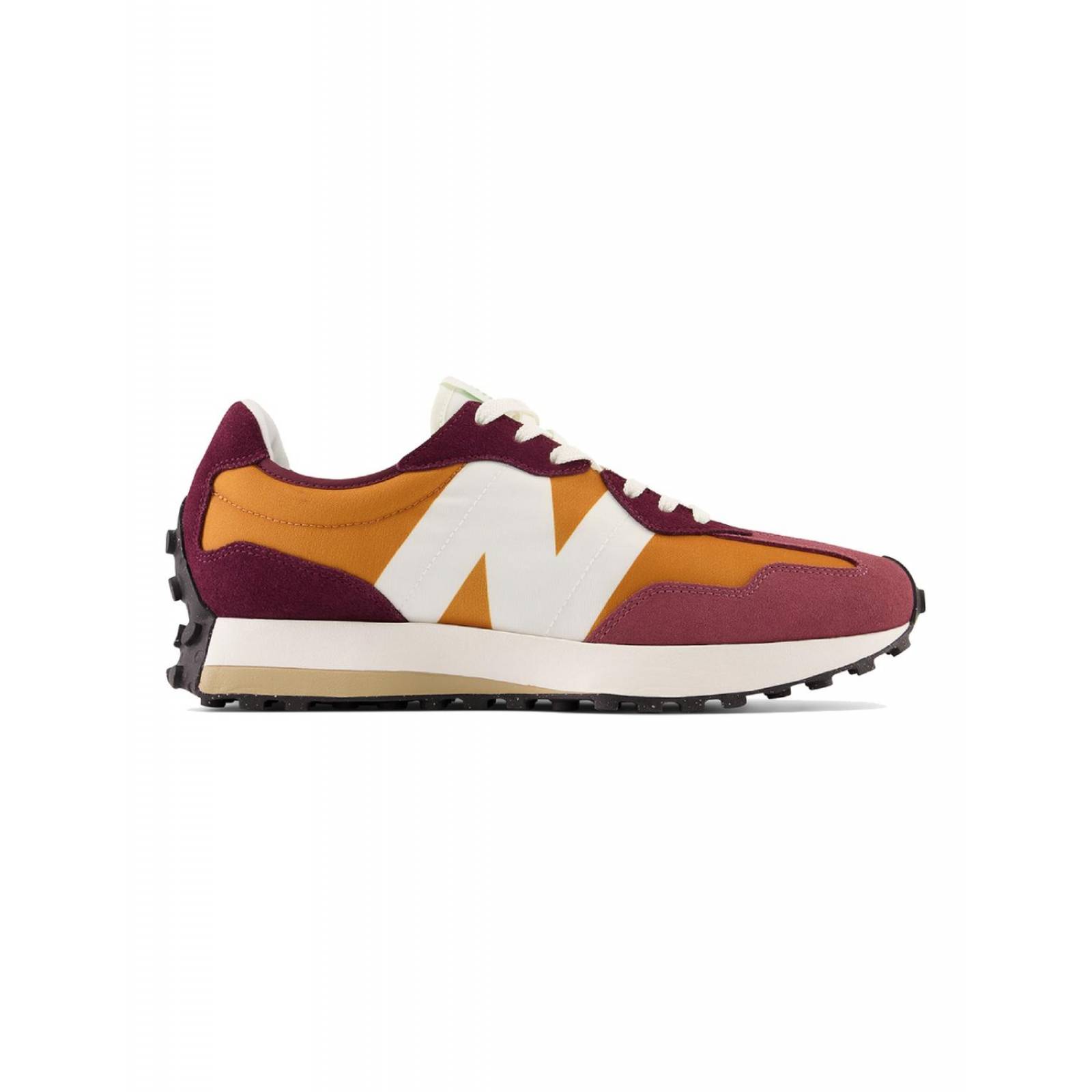 Tenis New Balance 327 Burgundy Hombre Casual Moda Caminar