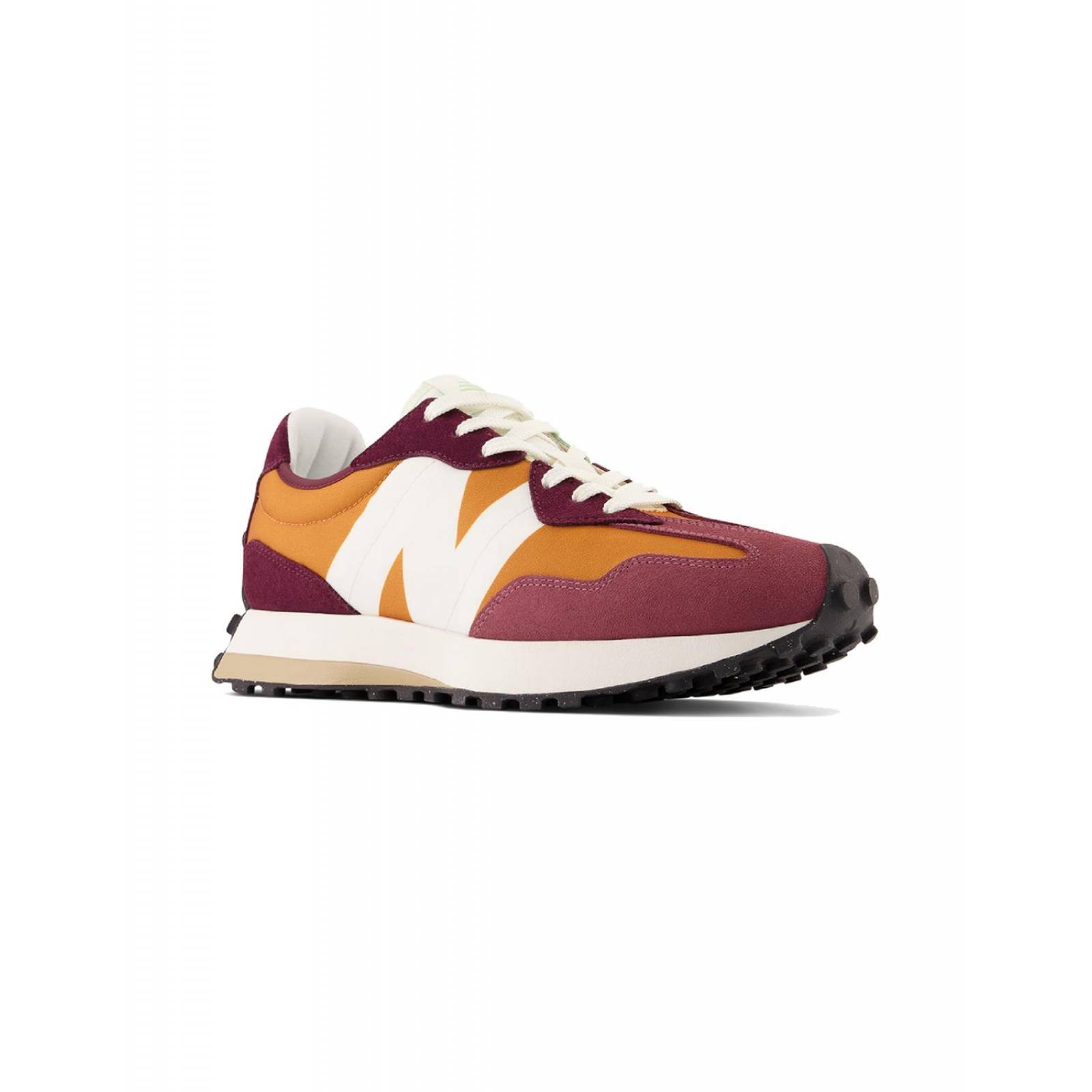 Tenis New Balance 327 Burgundy Hombre Casual Moda Caminar