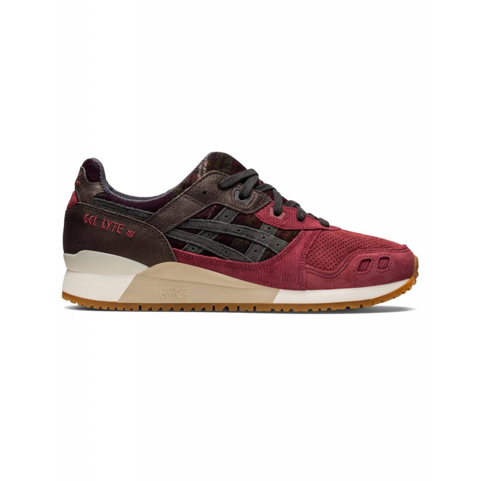 Tenis Asics GEL-LYTE III OG Rojo Hombre Entrenamiento Casual 