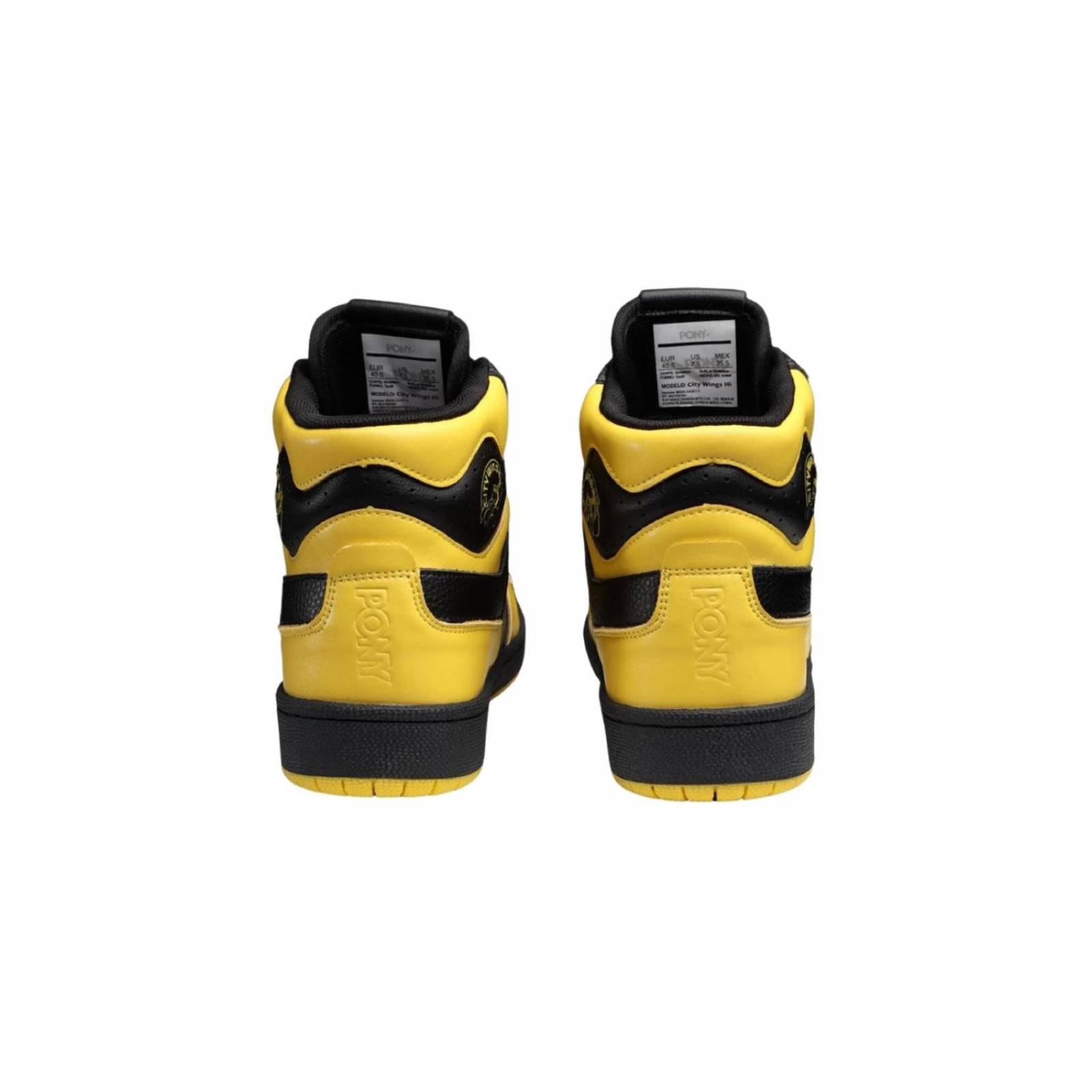 Tenis PONY City Wings Hi ALCHEMY Hombre Casual Caminar Moda 