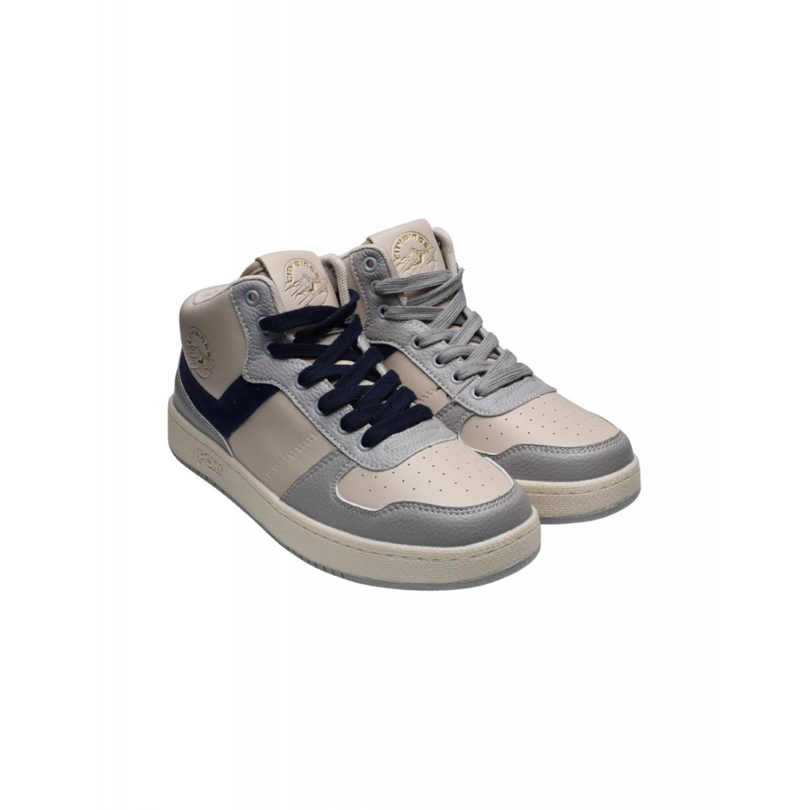 Tenis PONY City Wings Mid Rice Paper Unisex Moda Casual Caminar 
