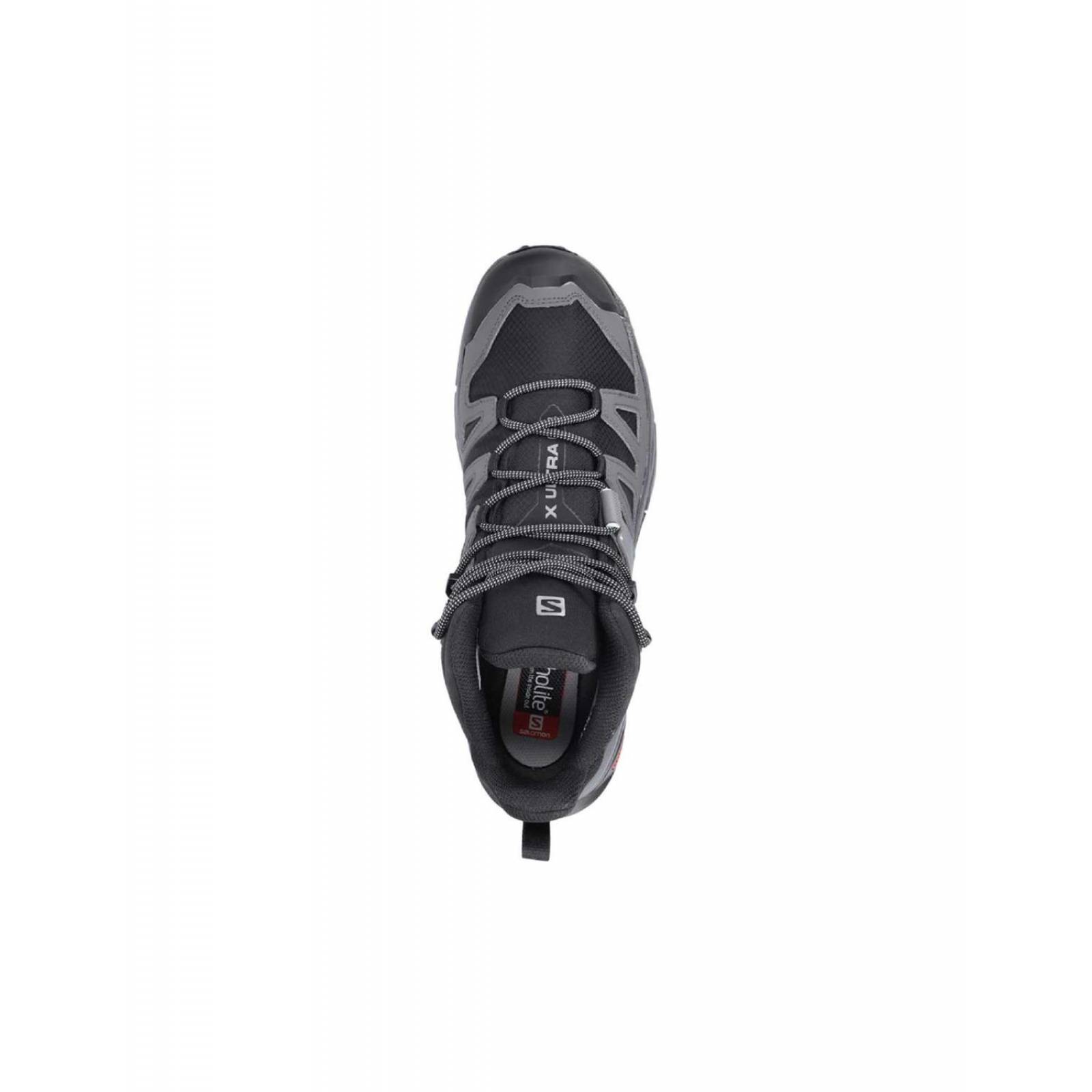 Botas Salomon X ULTRA 4 MID GTX BKGY M Hombre Senderismo Sport 