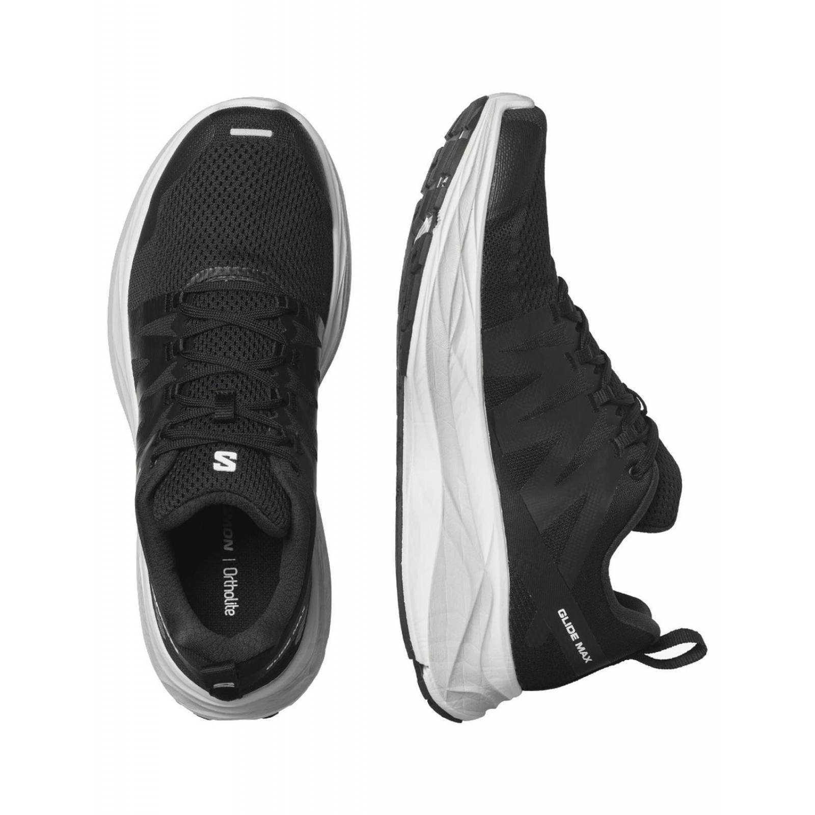 Tenis Salomon Glide Max BKWH M Hombre Running Trail Senderismo 