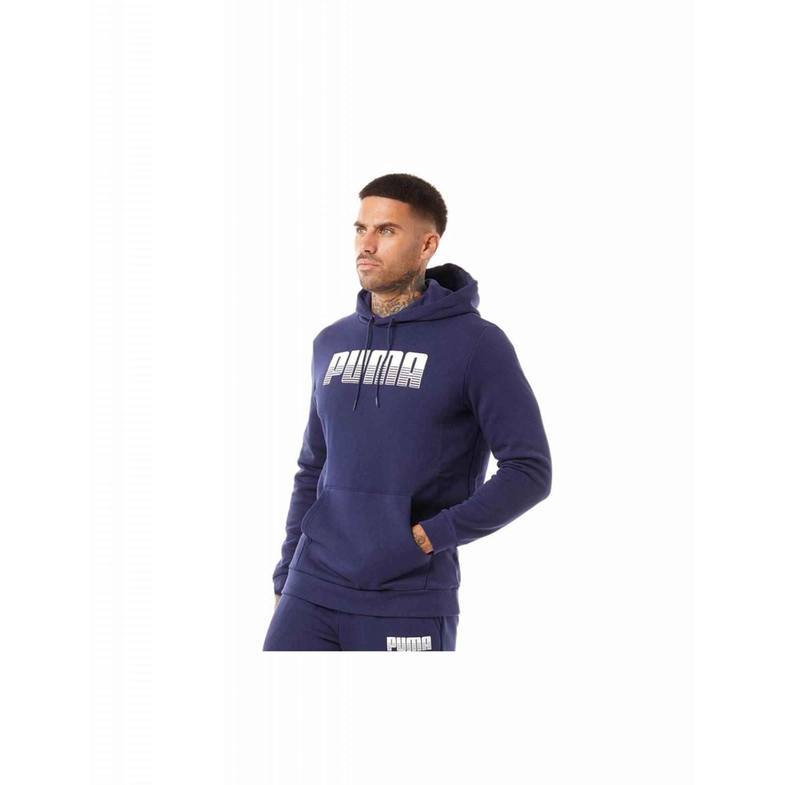 Sudadera Puma Hombre Sueter Hoodie Con Gorro 100% Original