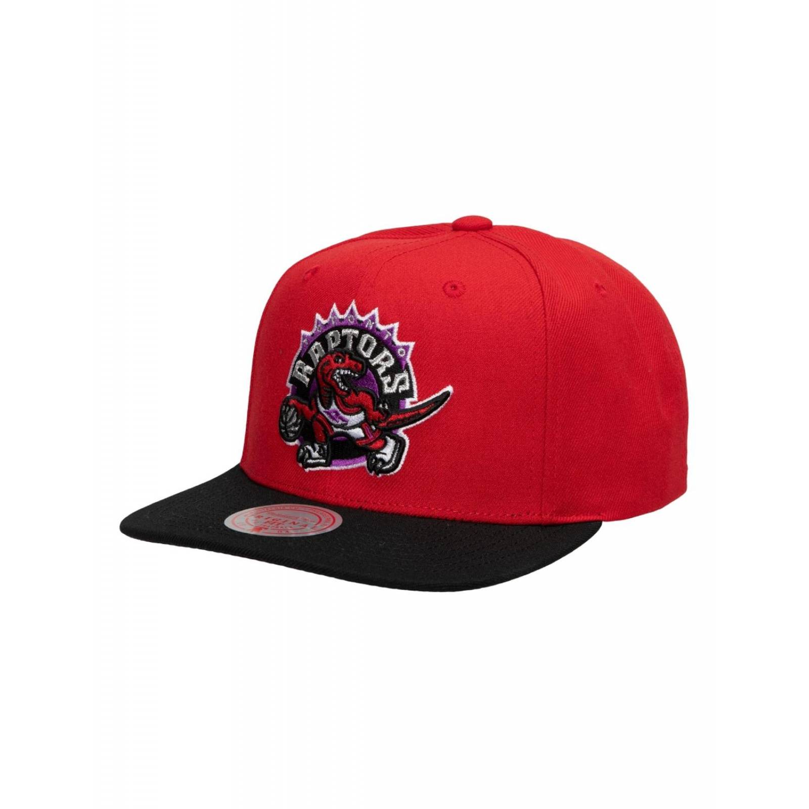 Gorra Mitchell & Ness Core Basic Toronto Raptors NBA Basquetbol Rojo 23