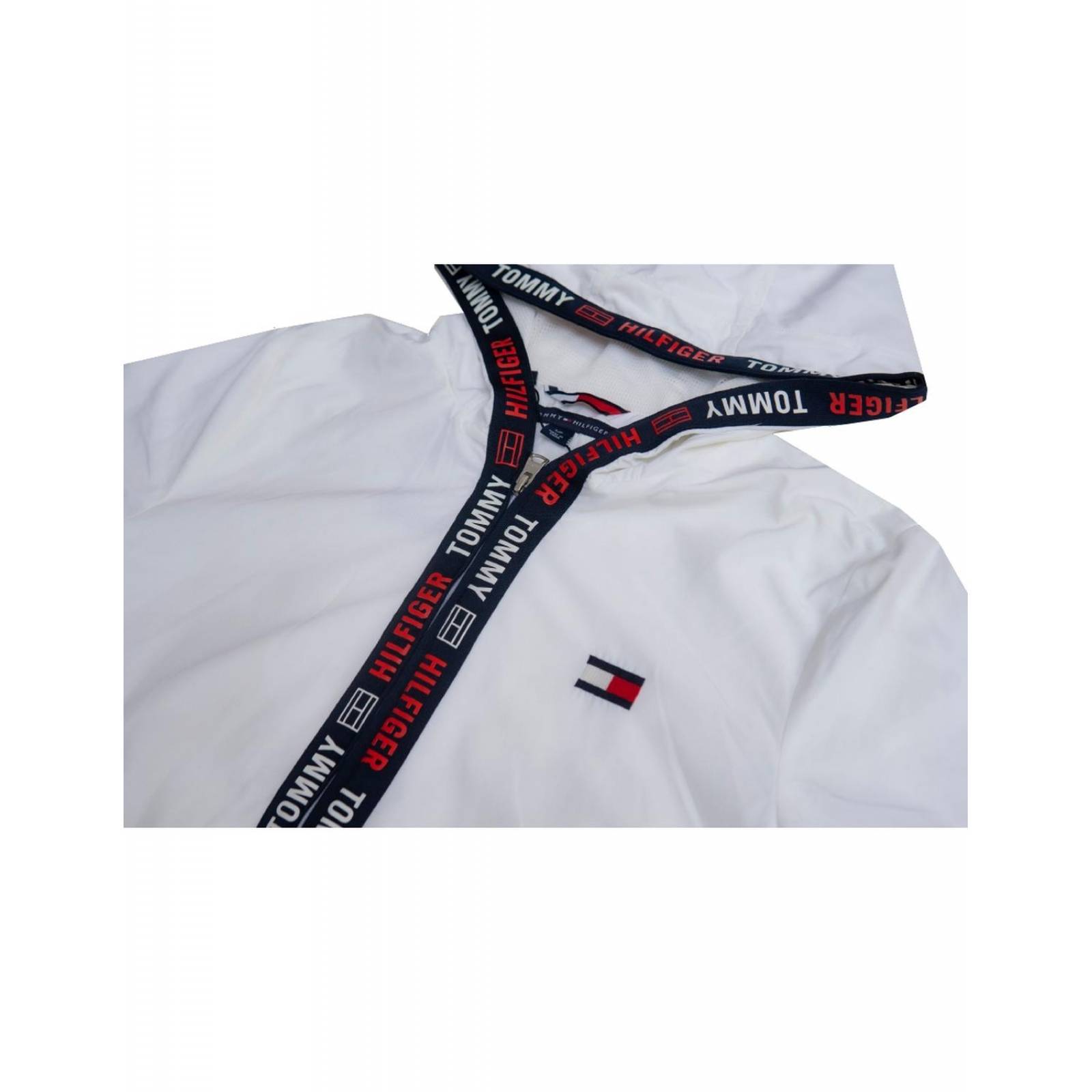 Chamarra tommy hilfiger online hombre blanca