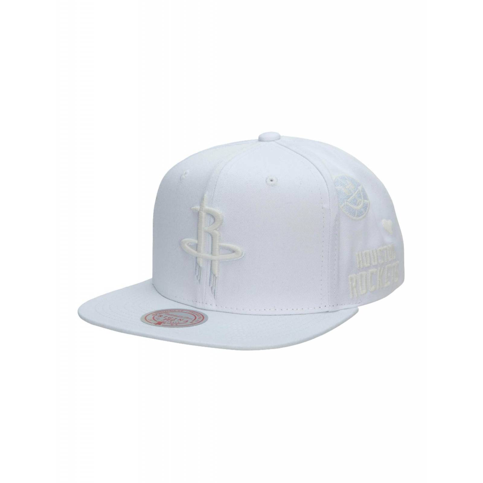 Gorra Mitchell & Ness Houston Rockets NBA UV Reactive Basquetbol Blanco UNITALLA