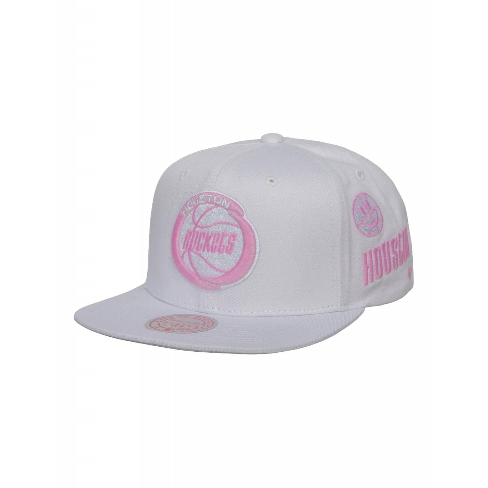 Gorra Mitchell & Ness Houston Rockets UV Reactive NBA Basquetbol Blanco UNITALLA
