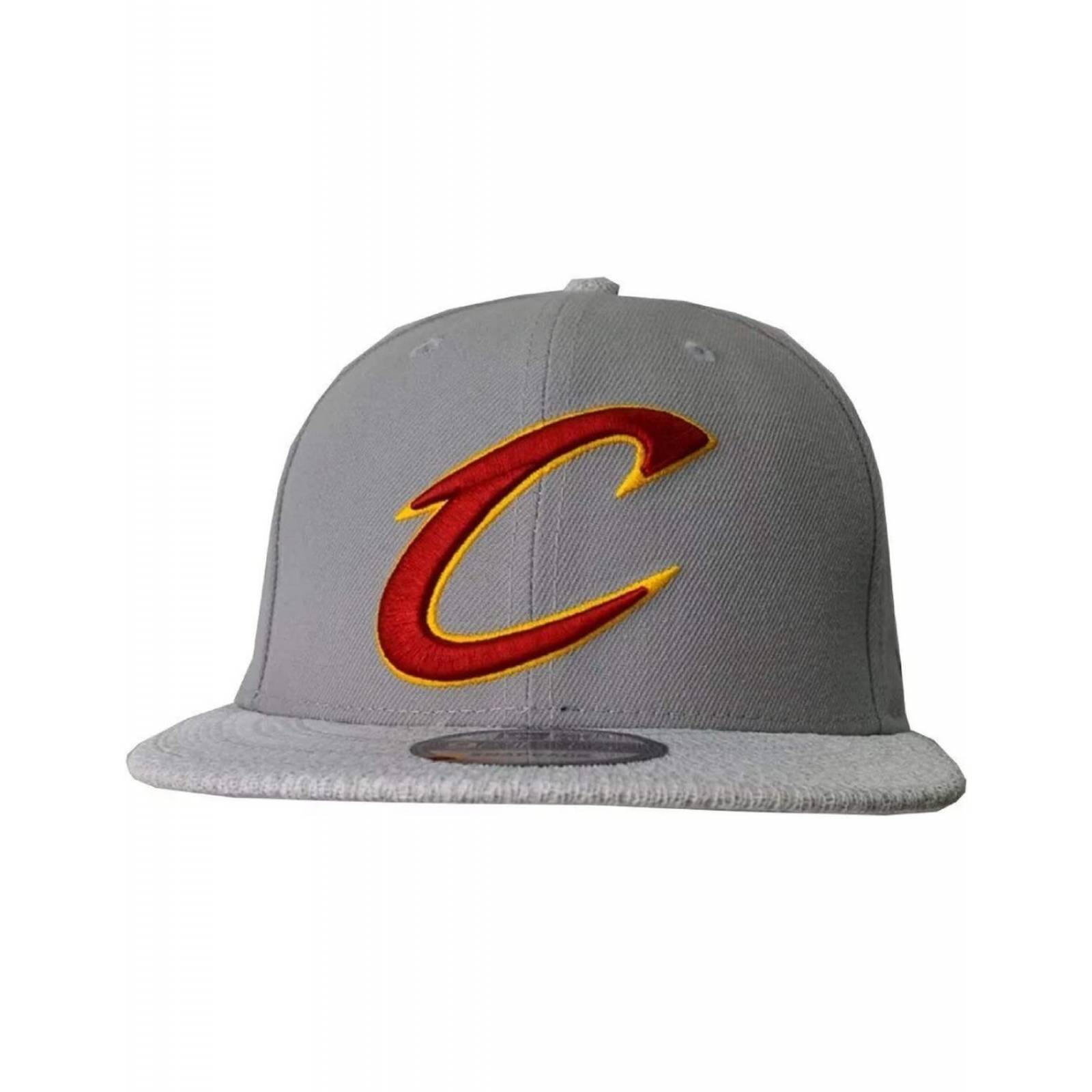 Gorra New Era 9FIFTY Cleveland Cavaliers Cavs Basquetbol NBA Gris UNITALLA