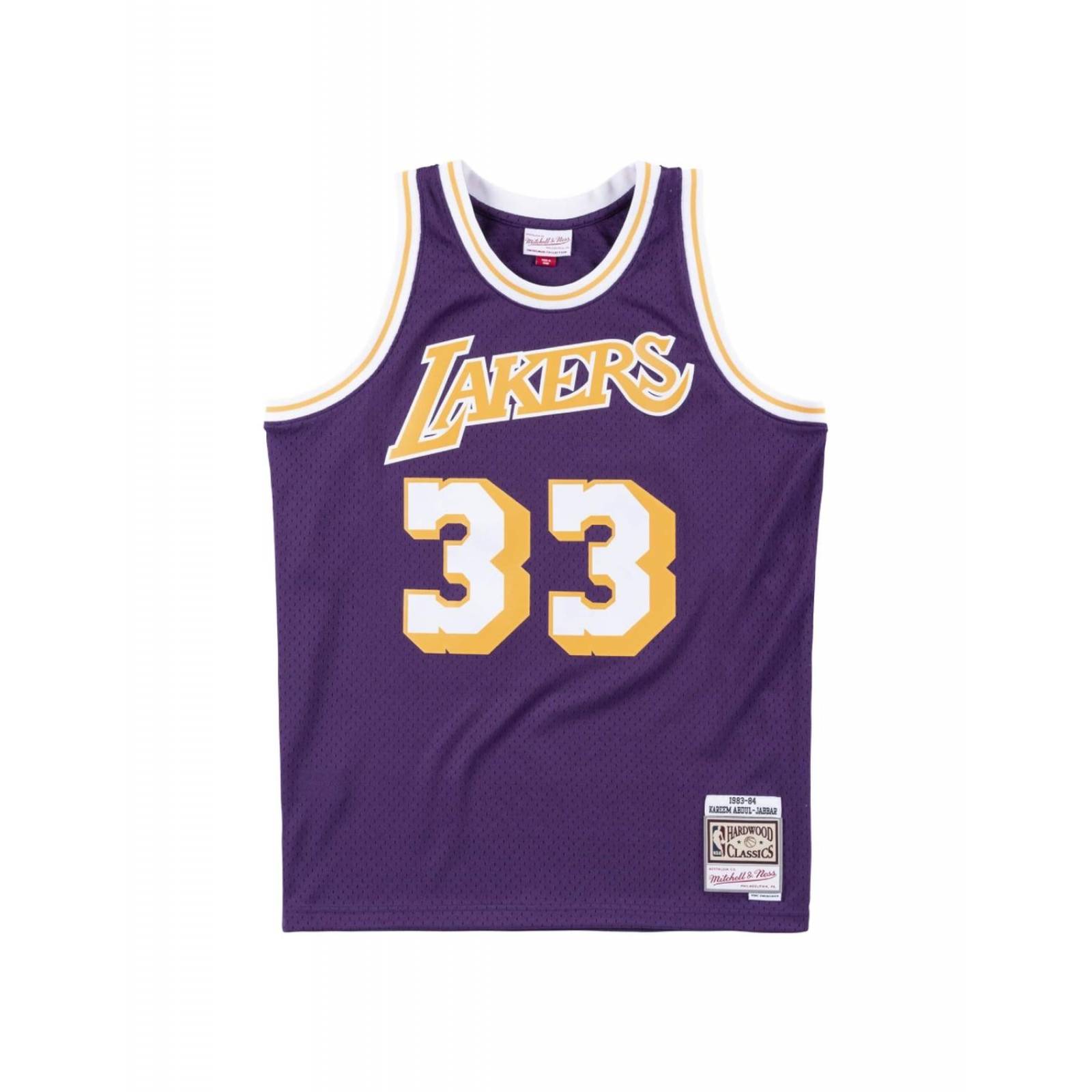 Jersey Mitchell & Ness Los Angeles Lakers Kareem Abdul-Jabbar 1983-84 