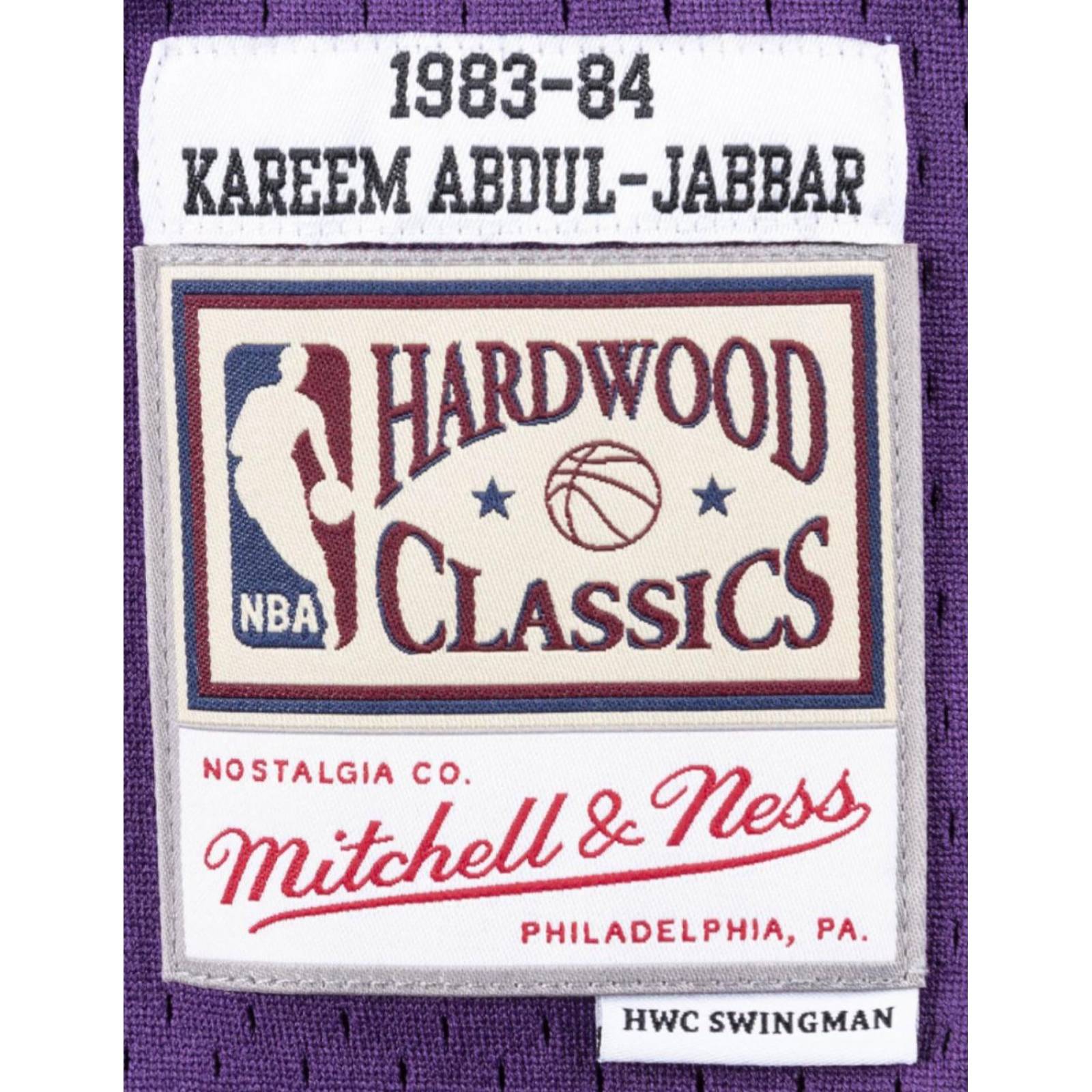 Jersey Mitchell & Ness Los Angeles Lakers Kareem Abdul-Jabbar 1983-84 