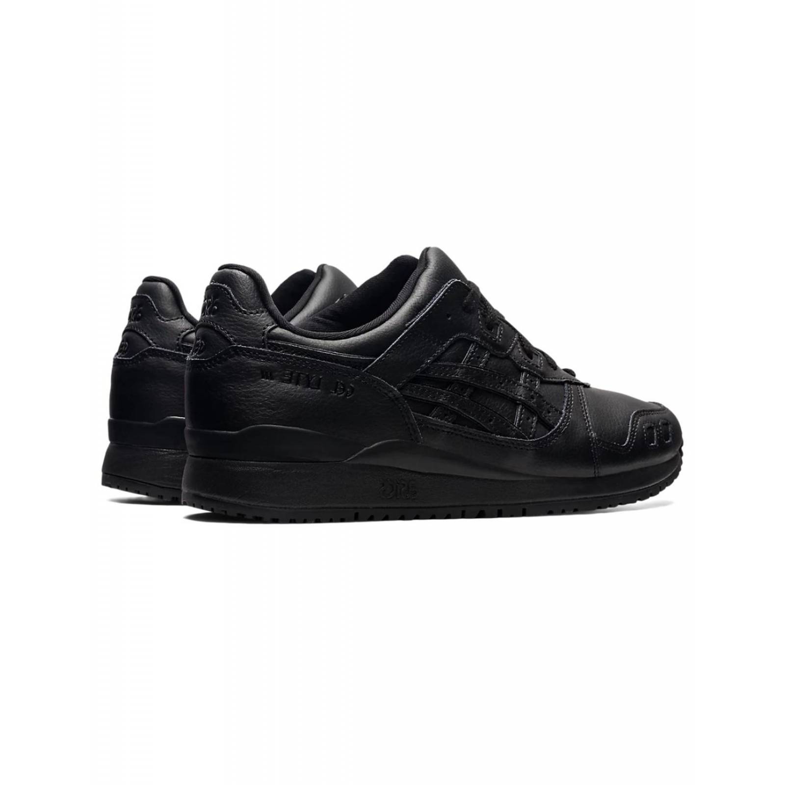 Tenis Asics Gel-Lyte 3 Triple Black Hombre Casual