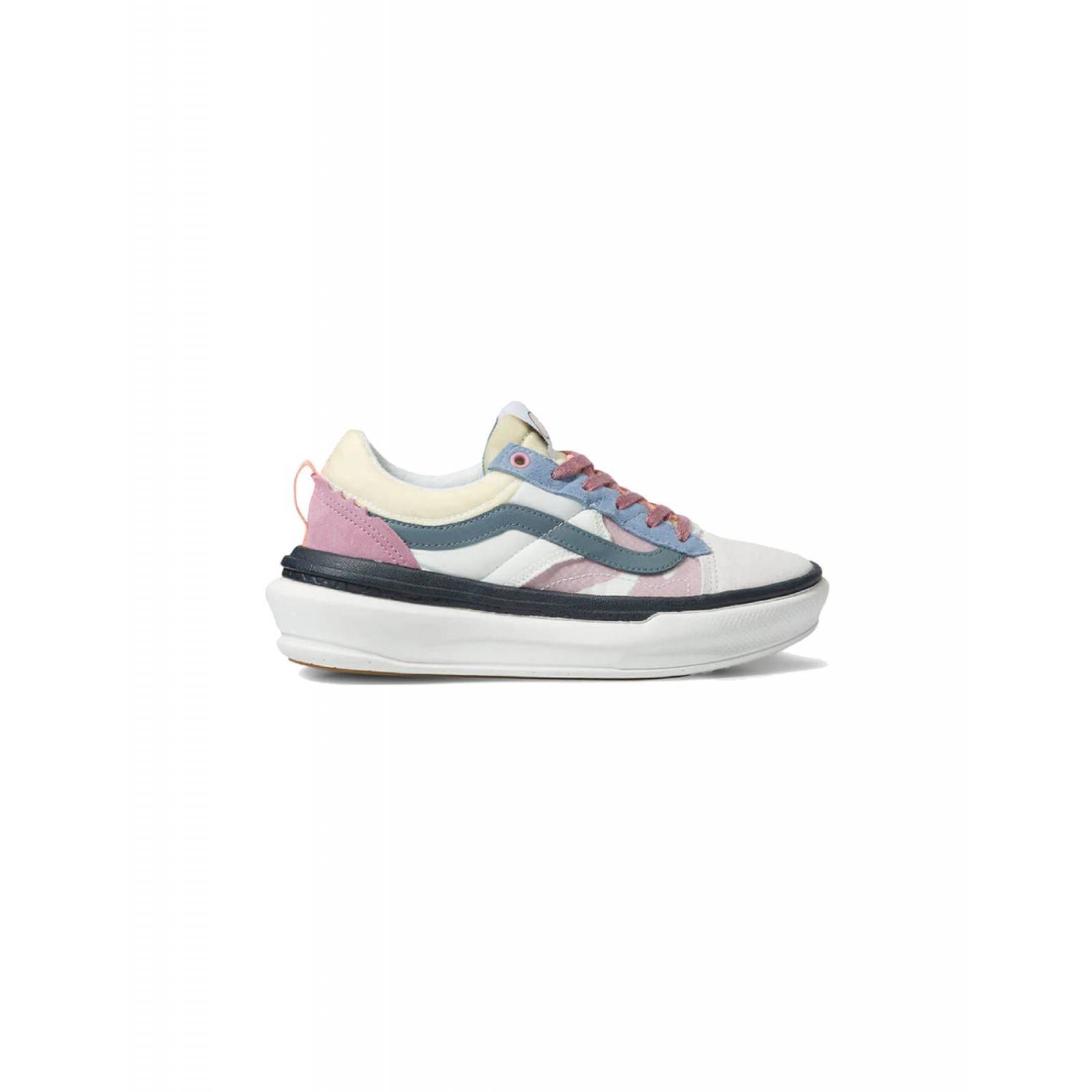Tenis Vans Old Skool Overt Plus Mujer Casual .