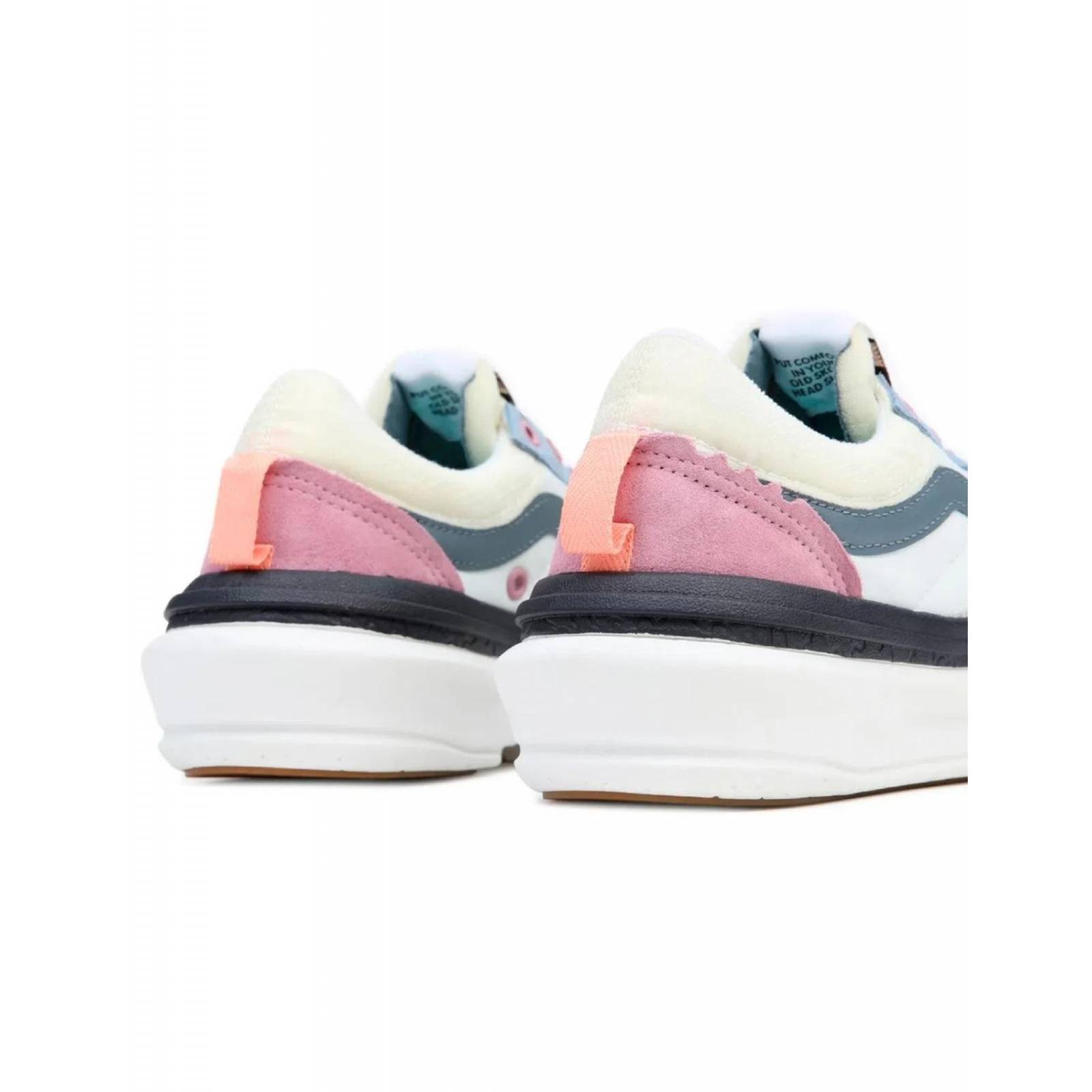 Tenis Vans Old Skool Overt Plus Mujer Casual .