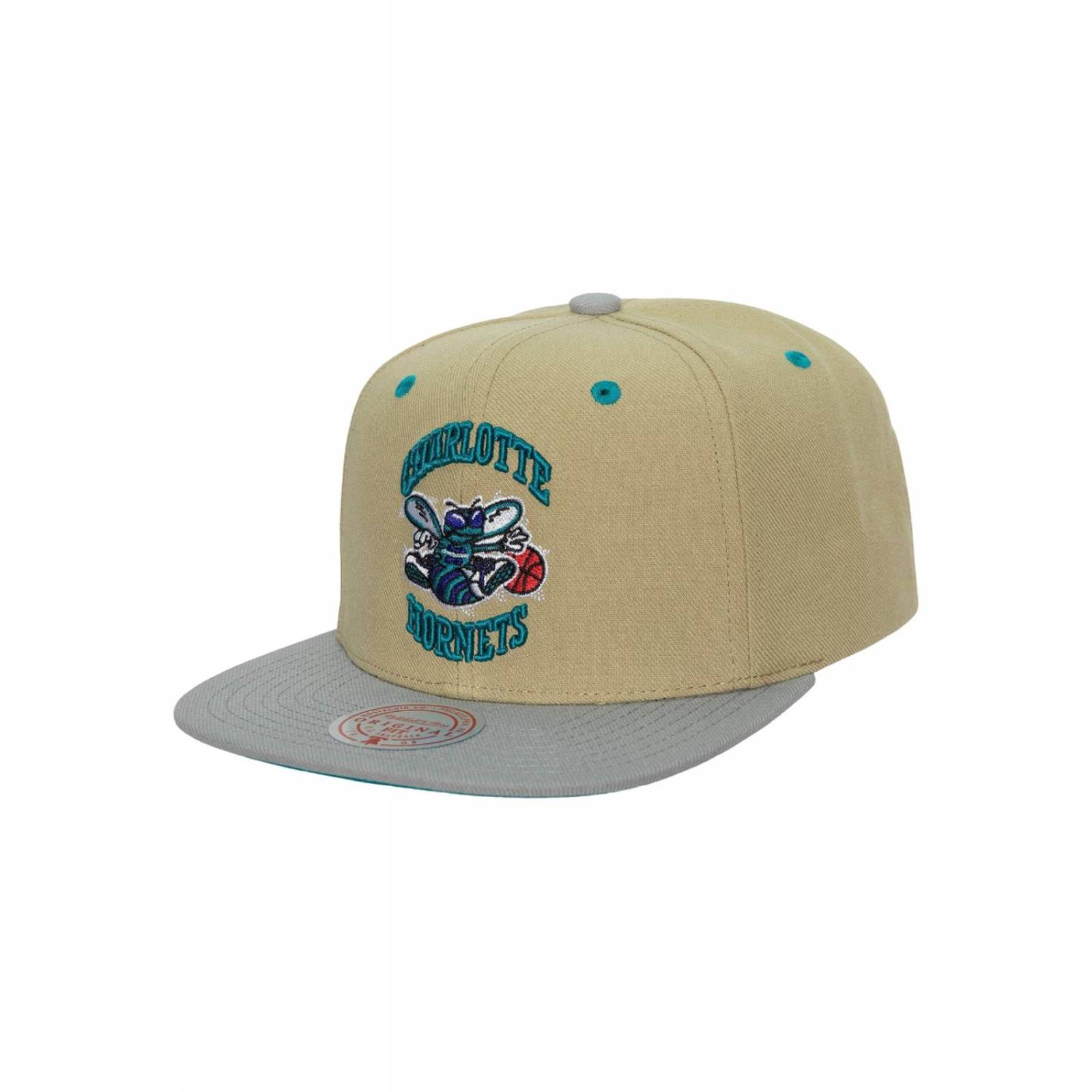 Gorra Mitchell and Ness Classic Canvas Charlotte Hornets NBA Basquetbol