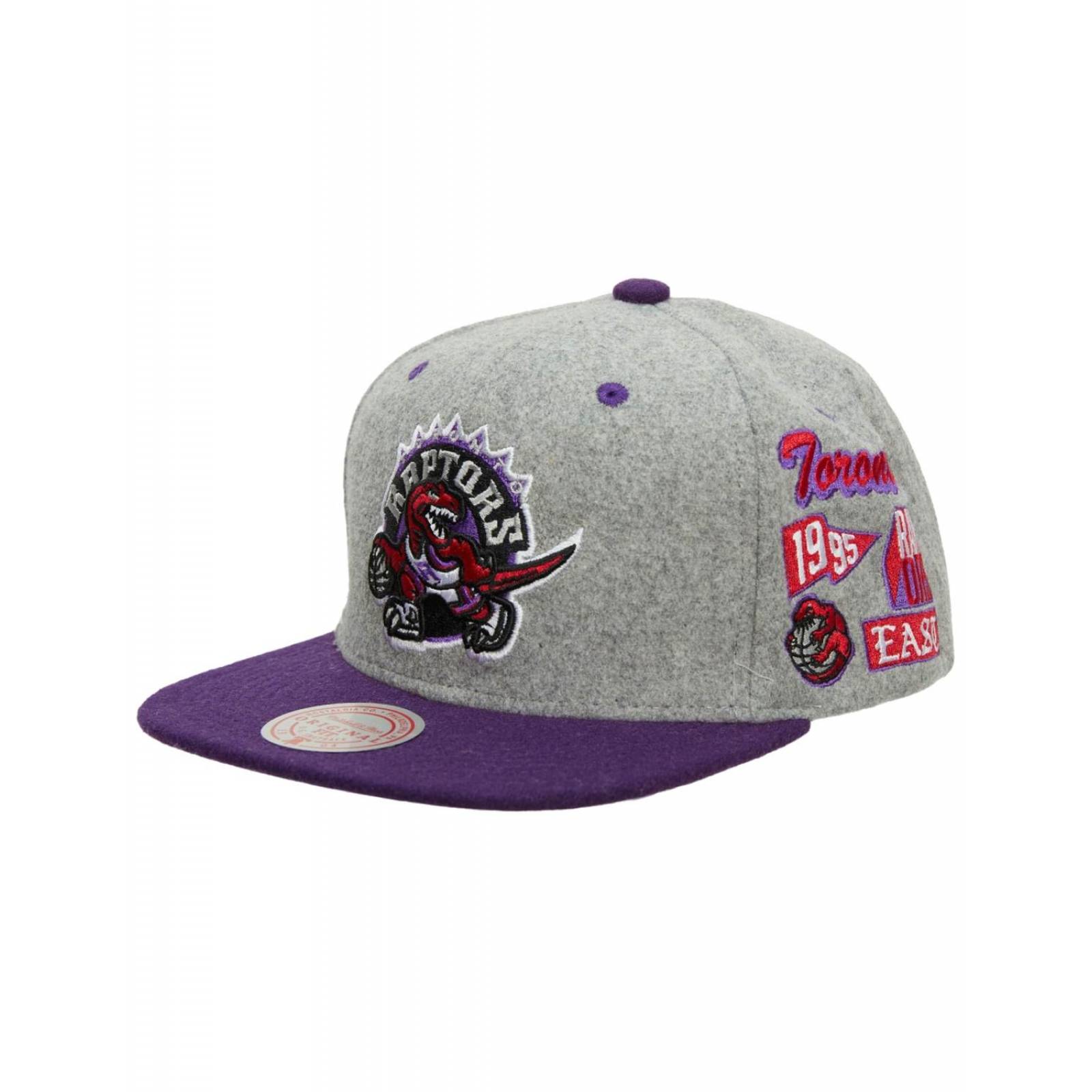 Gorra Mitchell Ness Melton Patch Toronto Raptors NBA