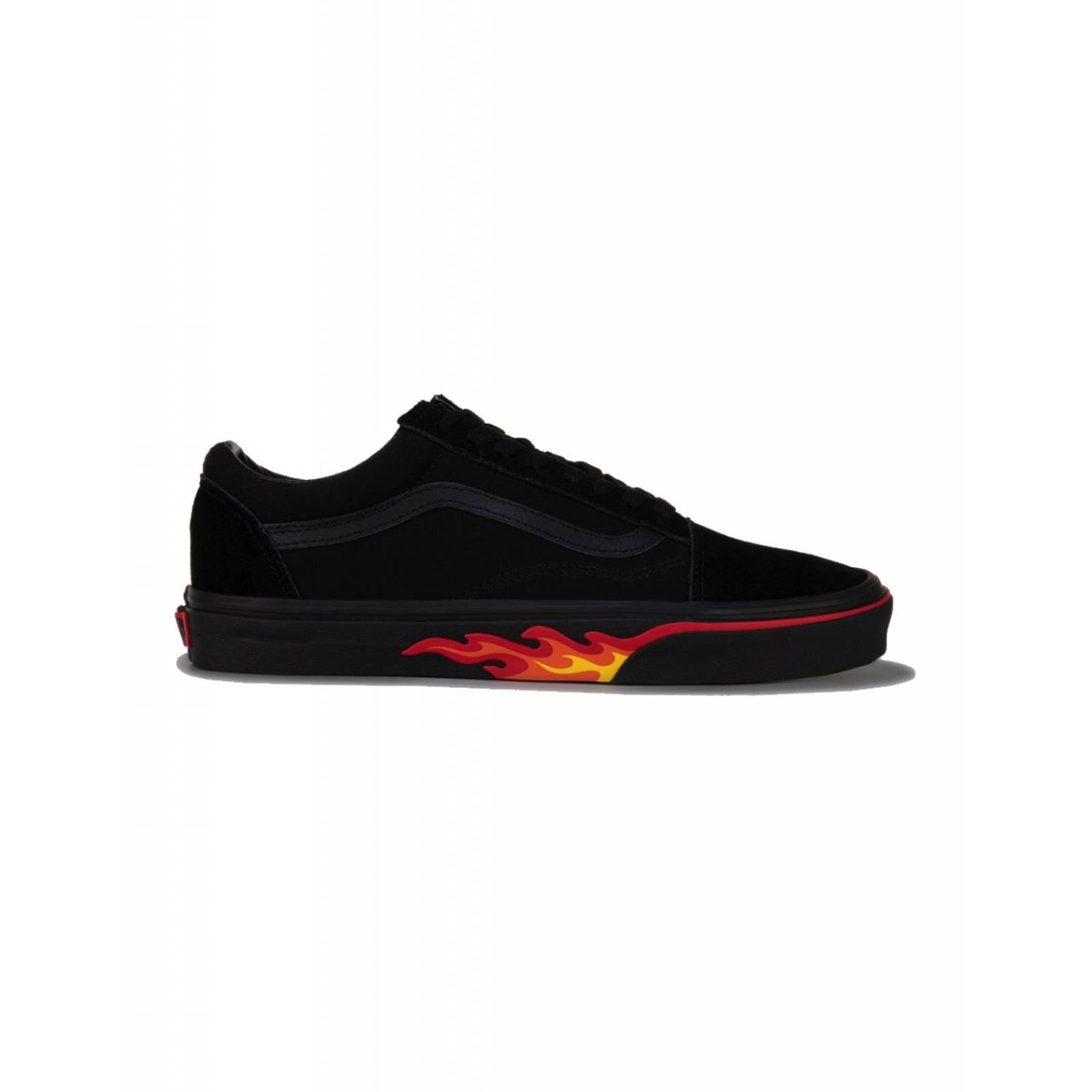 Tenis Vans Old Skool Flame Wall Unisex Skate Sport Caminar