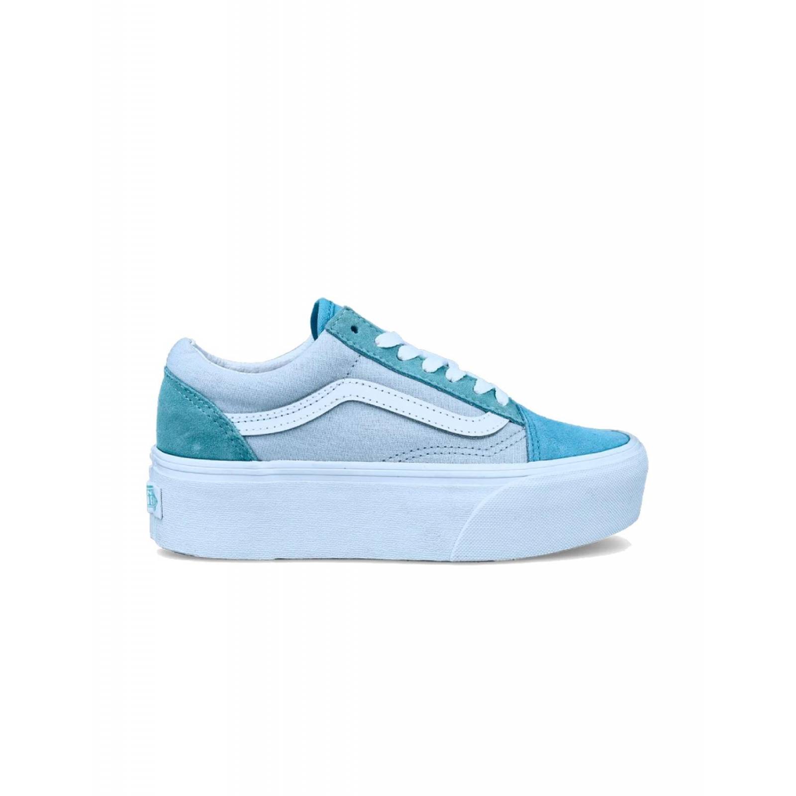 Tenis Vans Classics Old Skool Stackform Mujer Casual 
