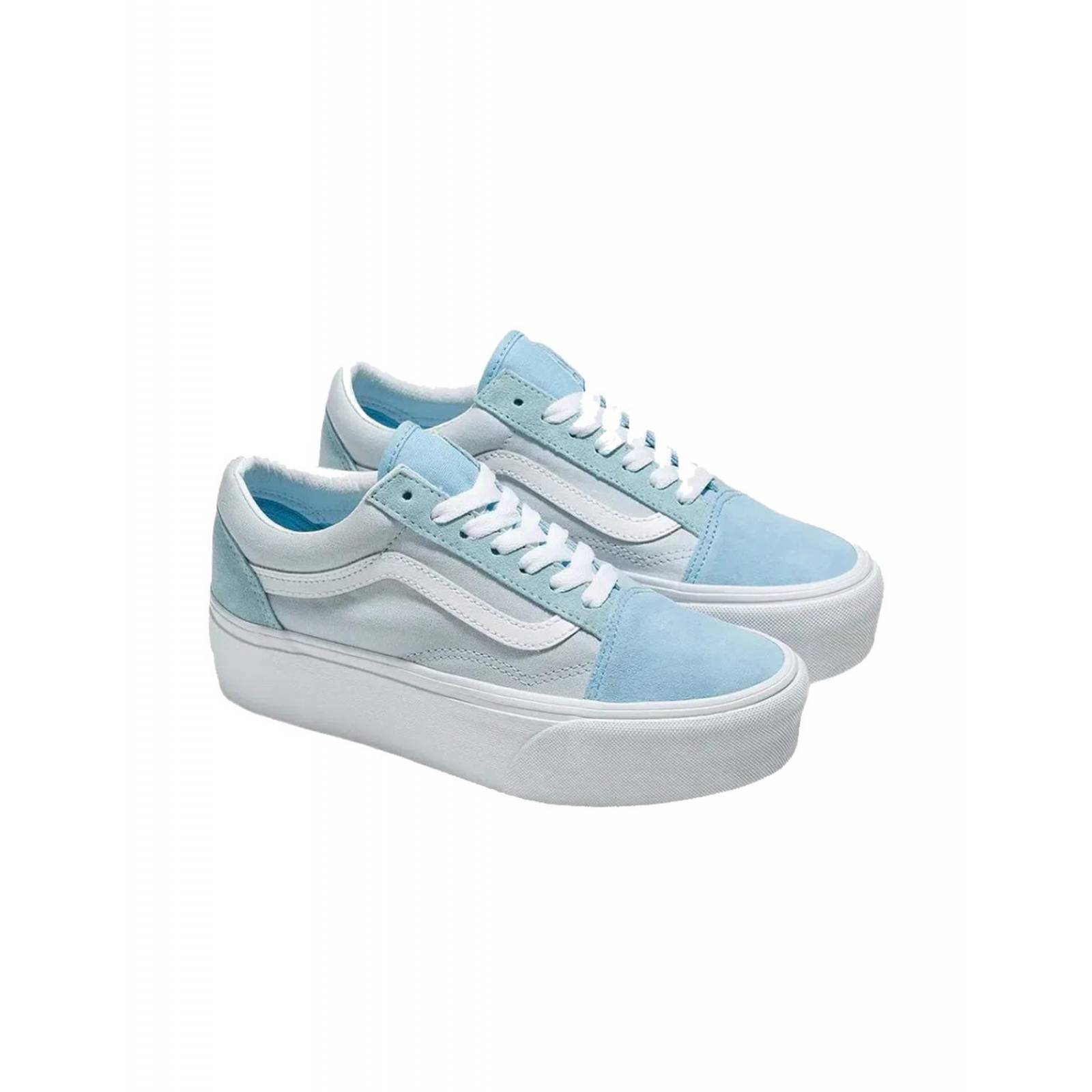 Tenis Vans Classics Old Skool Stackform Mujer Casual 
