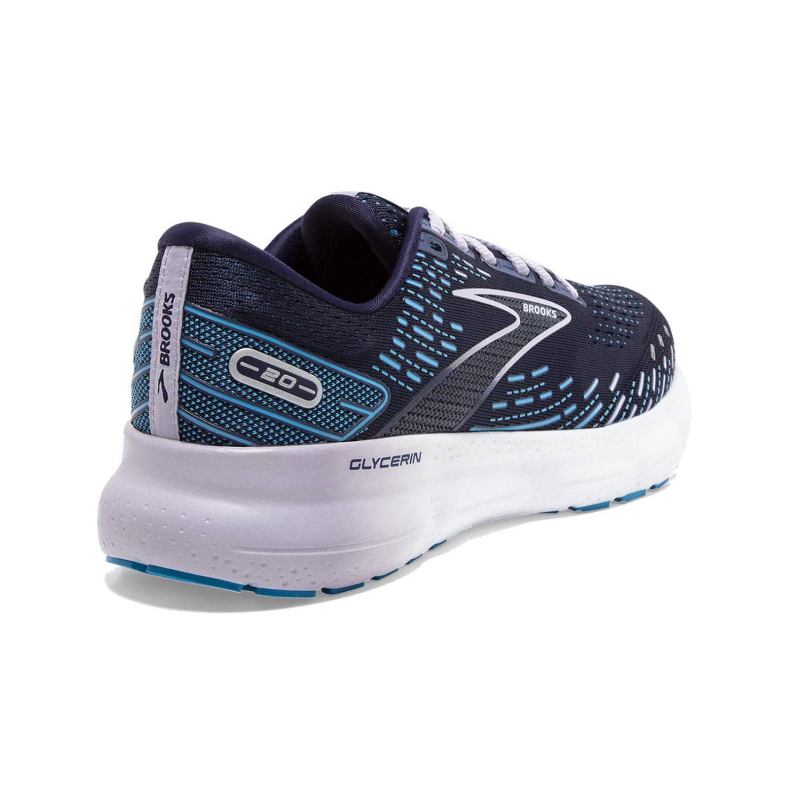 Tenis Brooks Glycerin 20 Mujer Supinador Road Running 