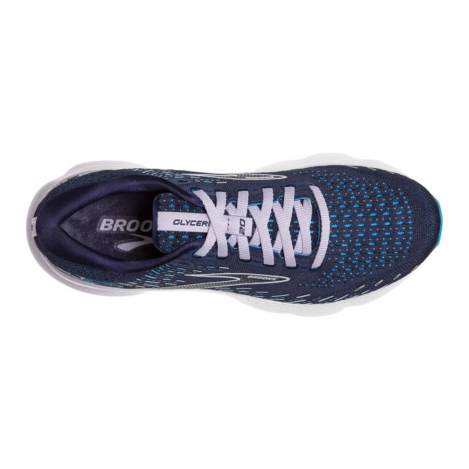 Tenis Brooks Glycerin 20 Mujer Supinador Road Running 