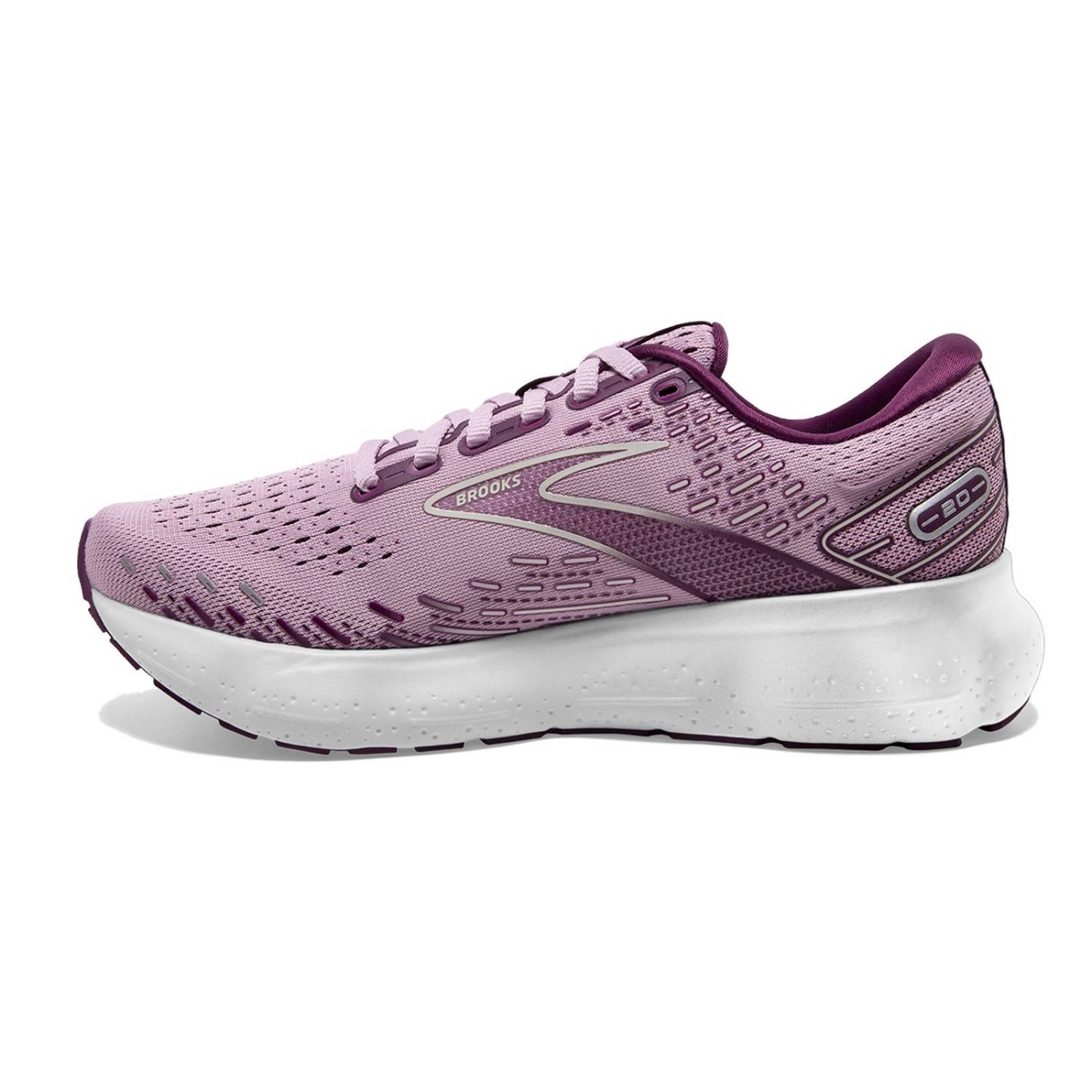 Tenis Brooks Glycerin 20 Mujer Road Running Supinador