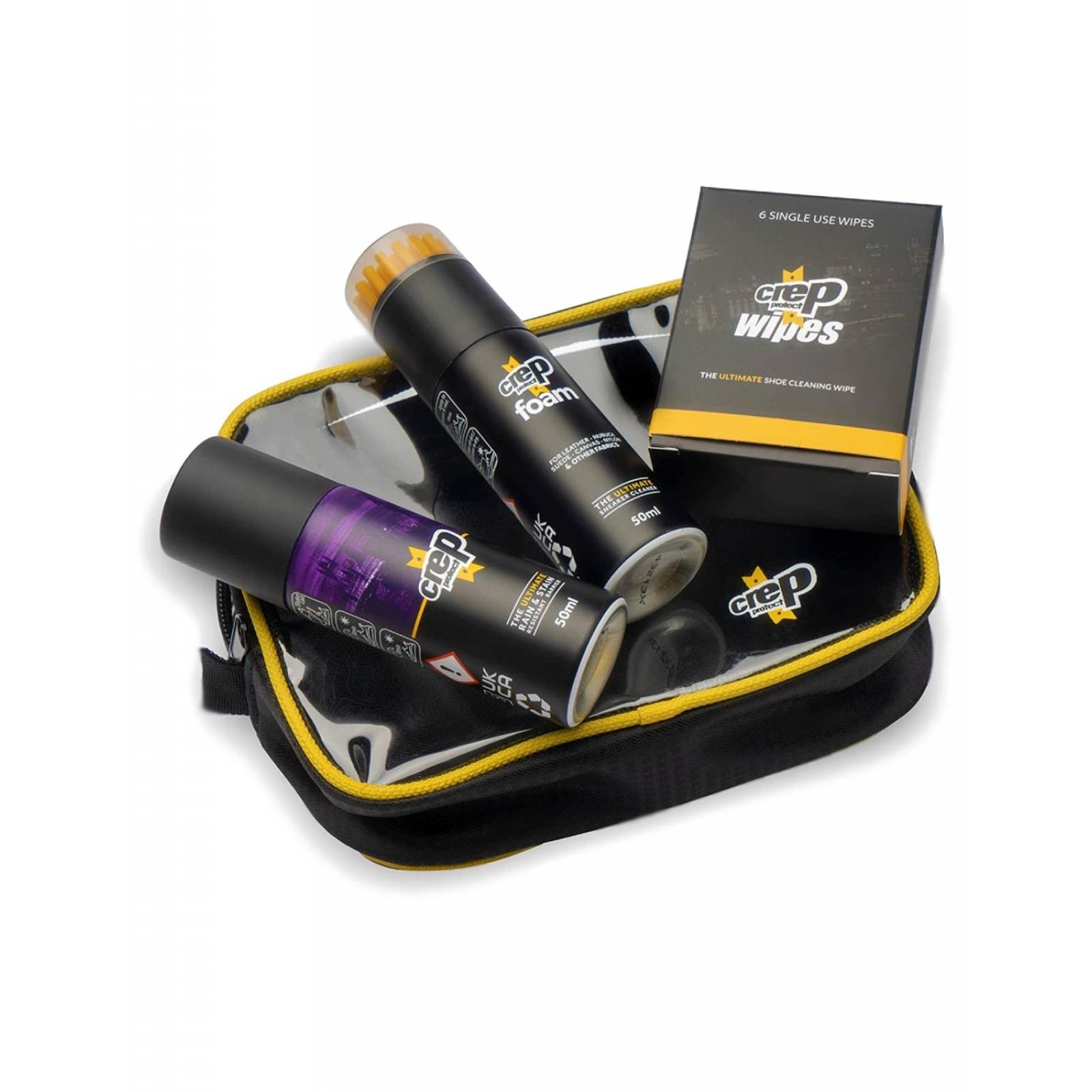 Kit de Limpieza Crep Protect Starter Pack Zapato Tenis Cuero Nubuck