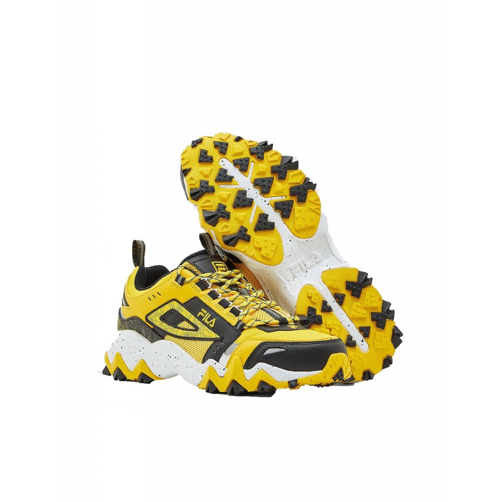 Tenis Fila Oakmont Tr Amarillo Hombre Casual 