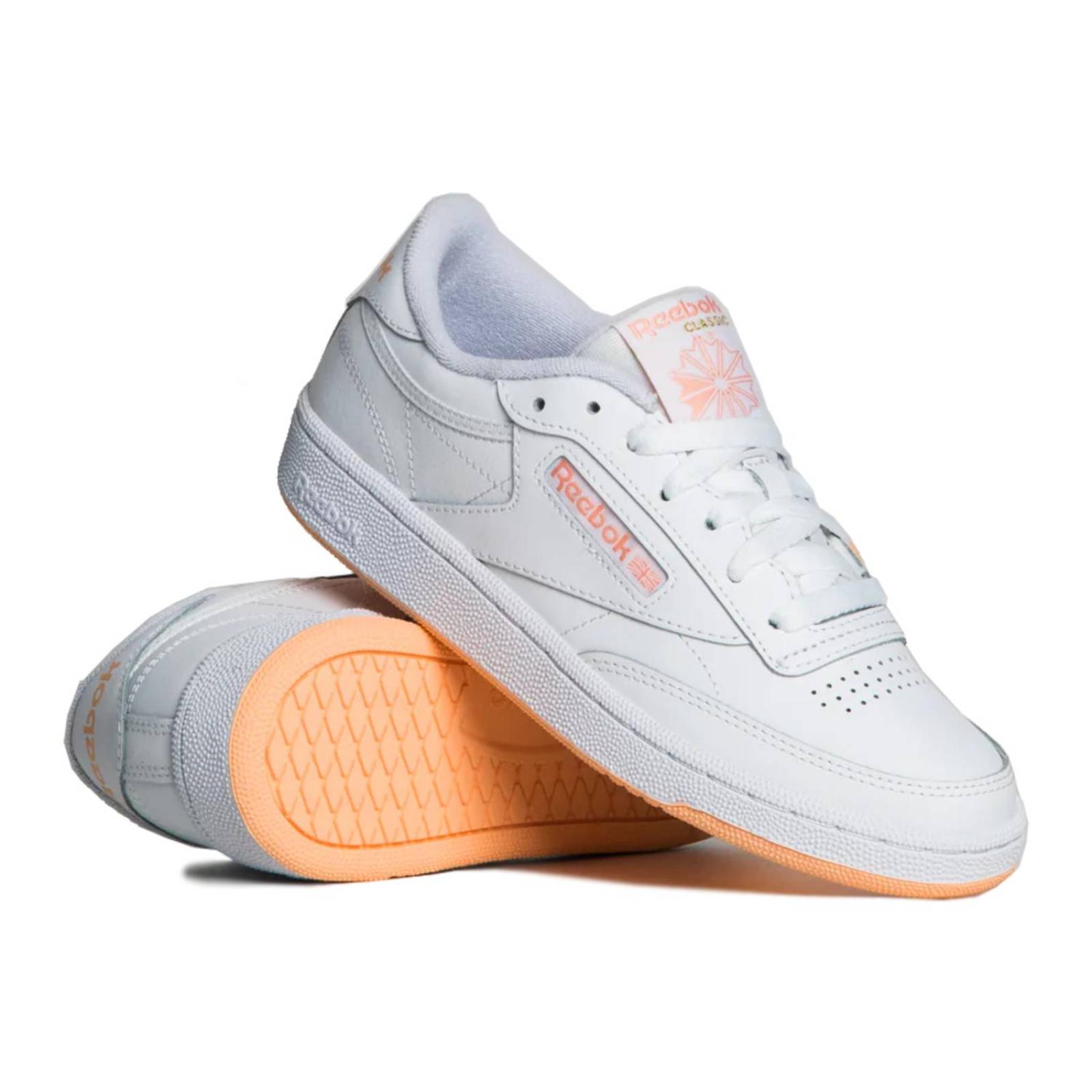 Tenis Reebok Club C 85 Mujer Caminar Clásico Moda
