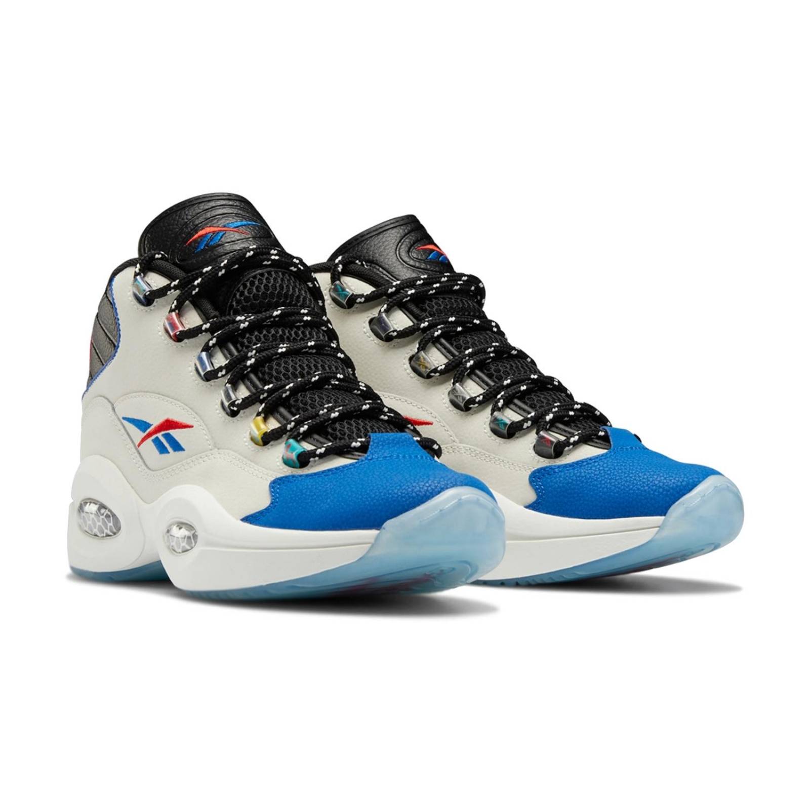 Tenis Reebok Question Mid Hombre Basquetbol Clasico Deportivo 