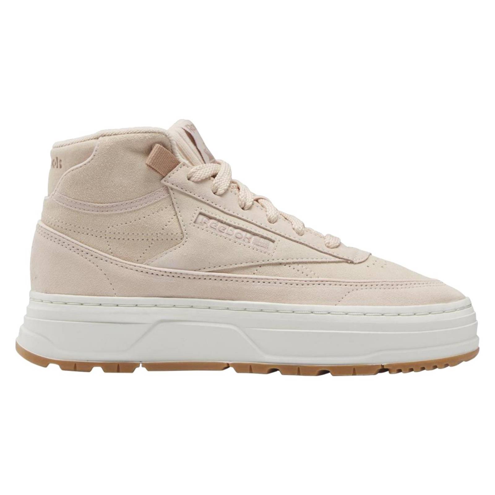Tenis Reebok Club C Geo Mid Mujer Casual Moda Caminar 