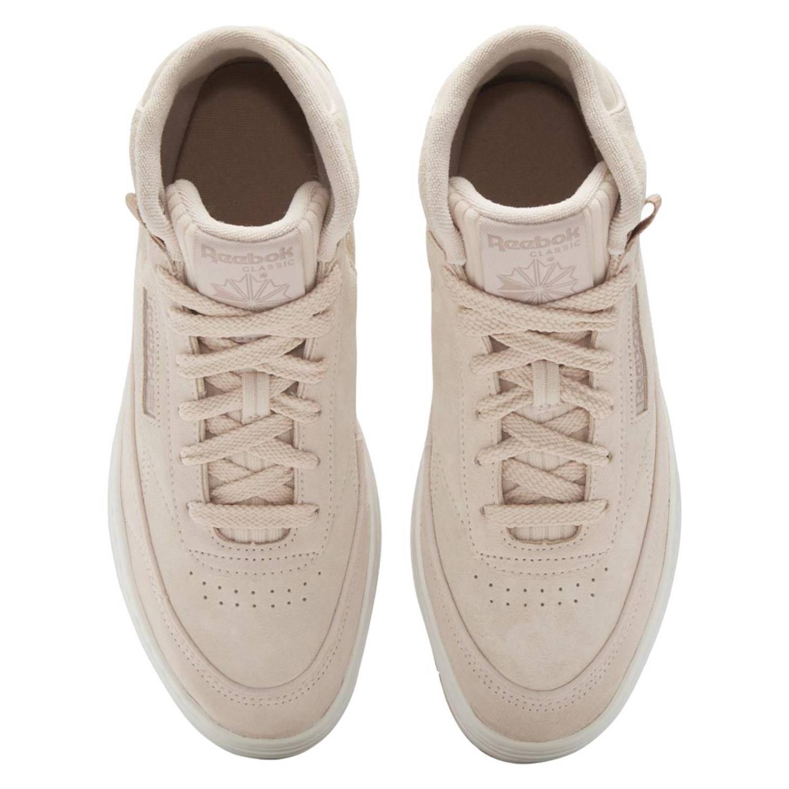 Tenis Reebok Club C Geo Mid Mujer Casual Moda Caminar 