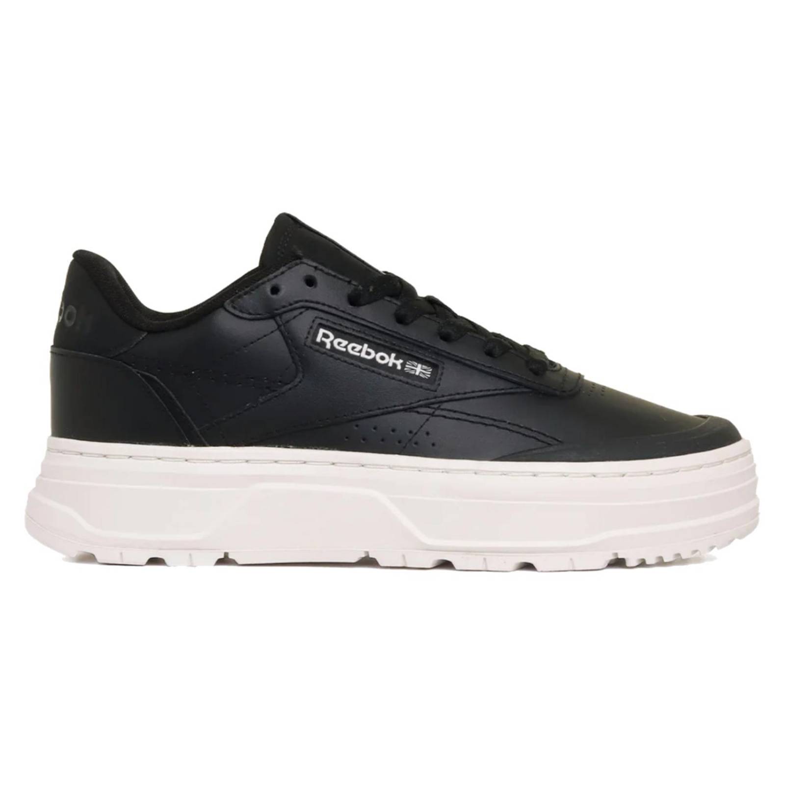 Tenis Reebok Club Double Geo Mujer Casual Plataforma Moda 