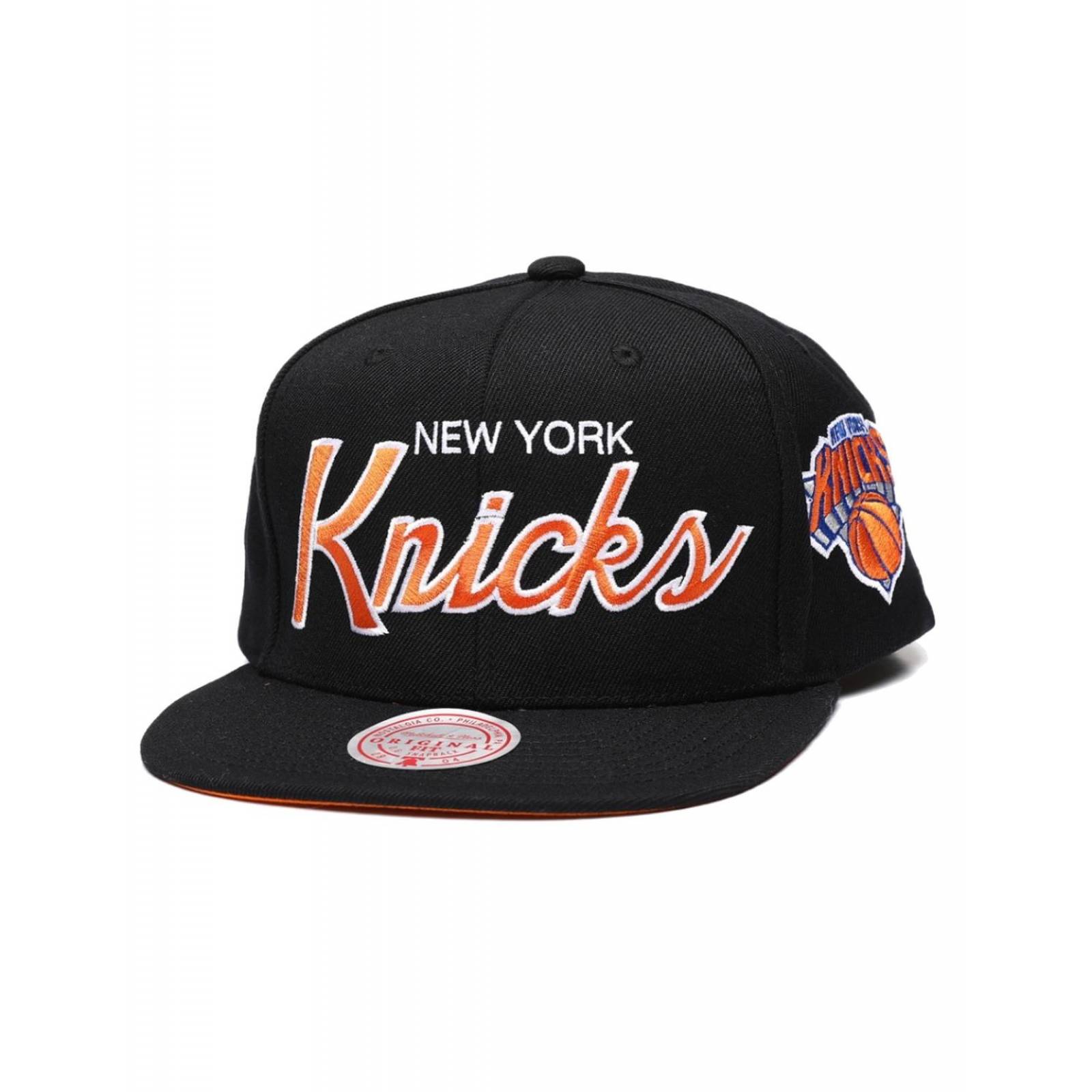 Gorra Mitchell & Ness New York Knicks Team Script 2.0 NBA Basquetbol