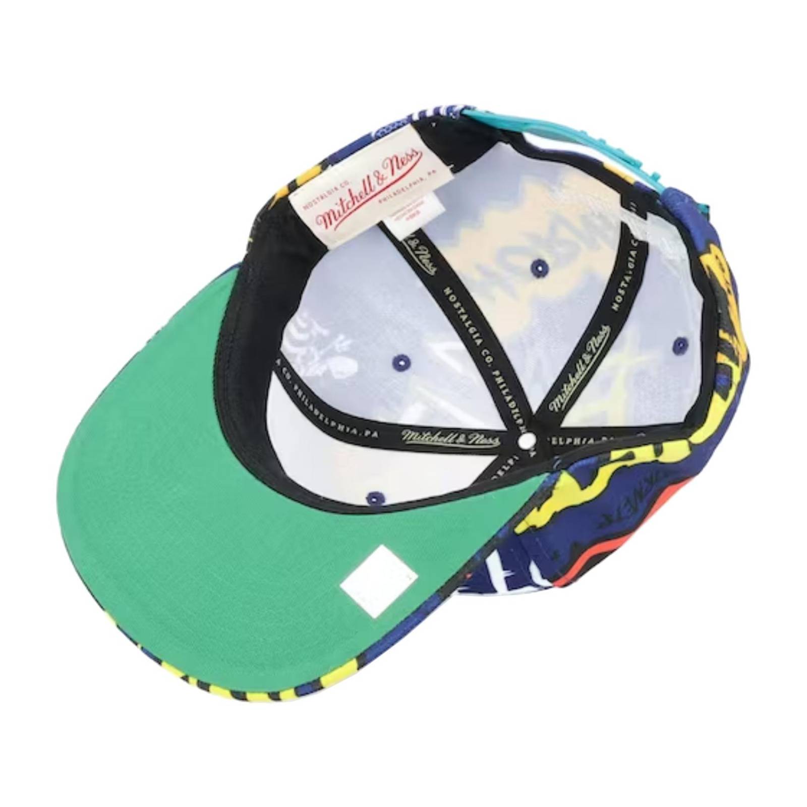 Gorra Mitchell & Ness Charlotte Hornets Sticker Pack Basquetbol NBA
