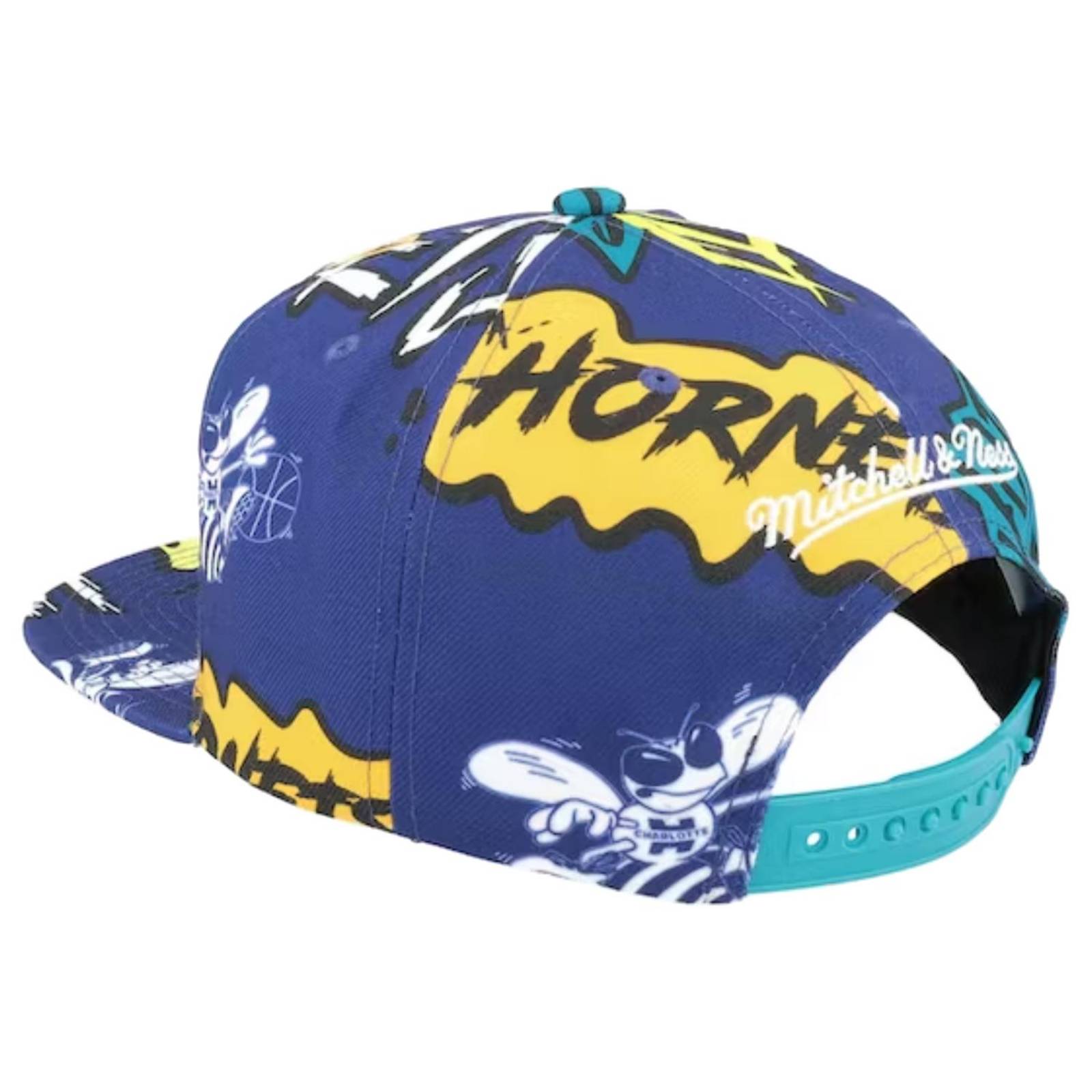 Gorra Mitchell & Ness Charlotte Hornets Sticker Pack Basquetbol NBA