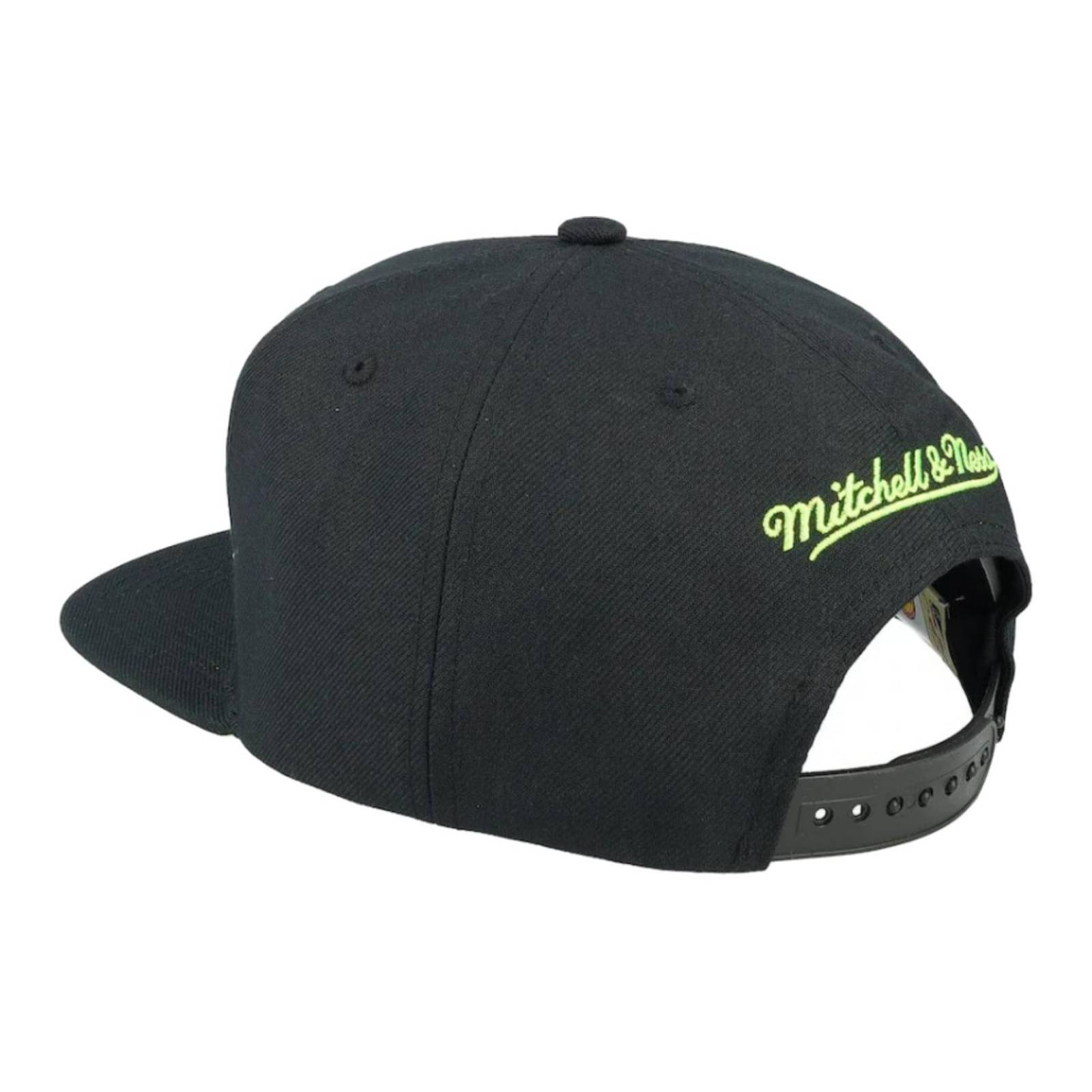 Gorra Mitchell & Ness Toronto Raptors Slime Drip Basquetbol NBA