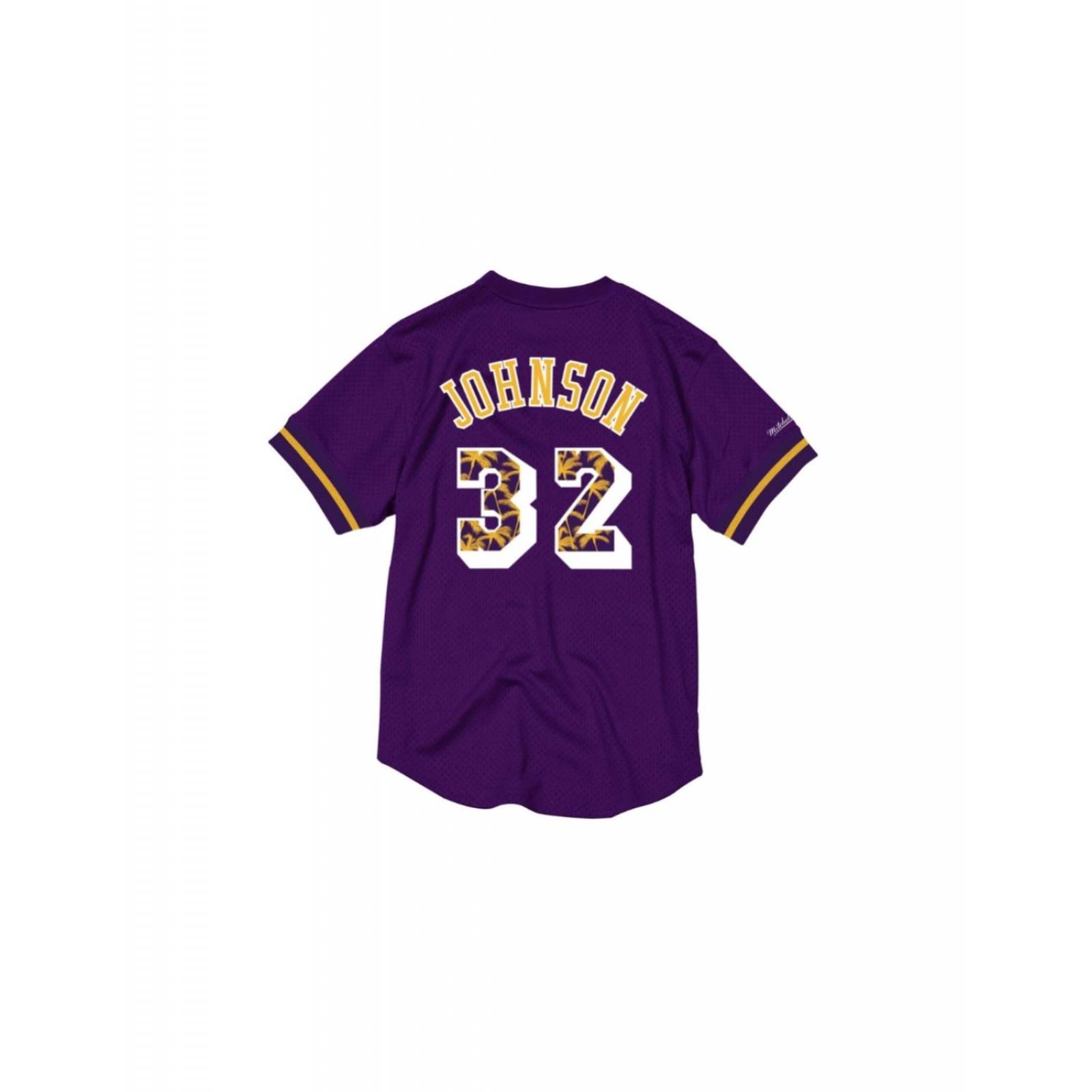 Jersey Mitchell & Ness Mesh Crewneck Los Angeles Lakers Magic Johnson Current 