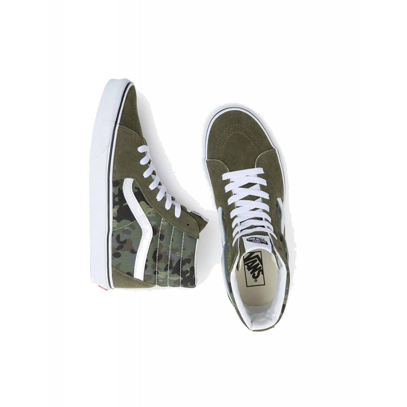 Tenis Vans SK8-Hi Verde Hombres Casual
