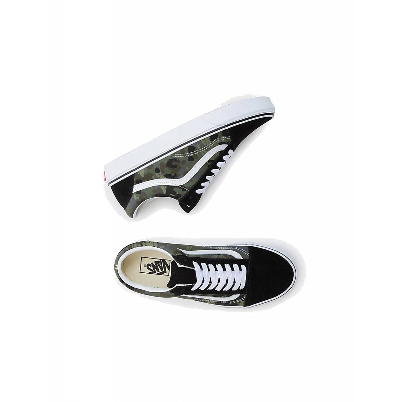 Vans old sales skool hombre plata