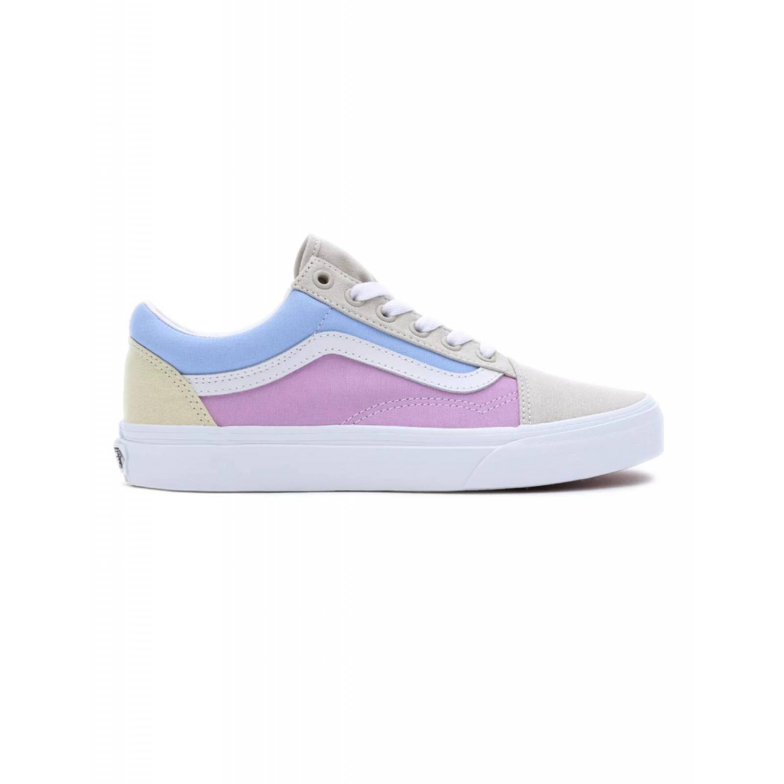 Tenis rosa e branco hot sale vans