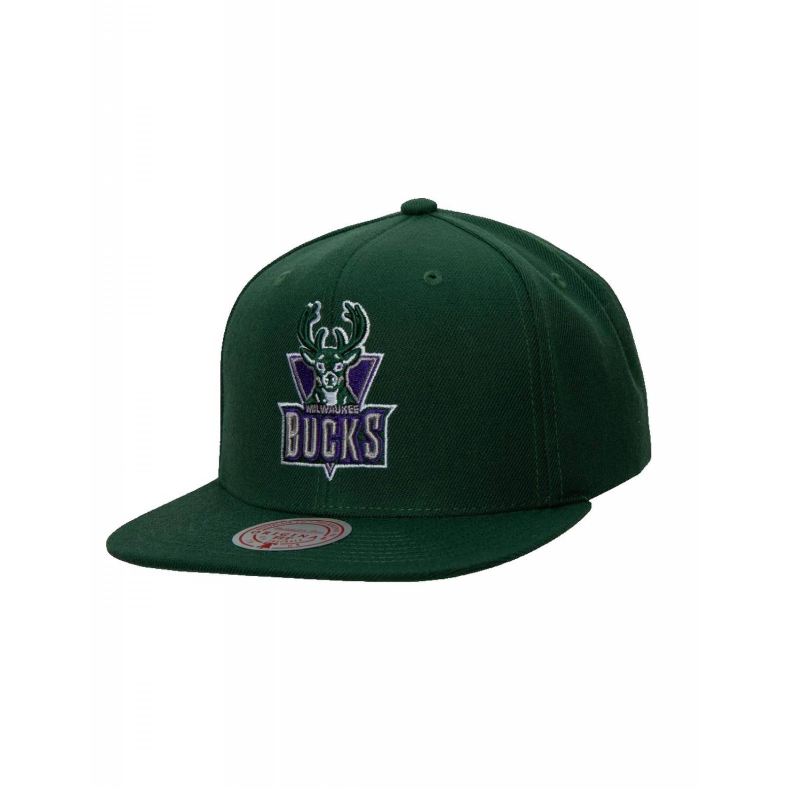 Gorra Mitchell & Ness Milwaukee Bucks 