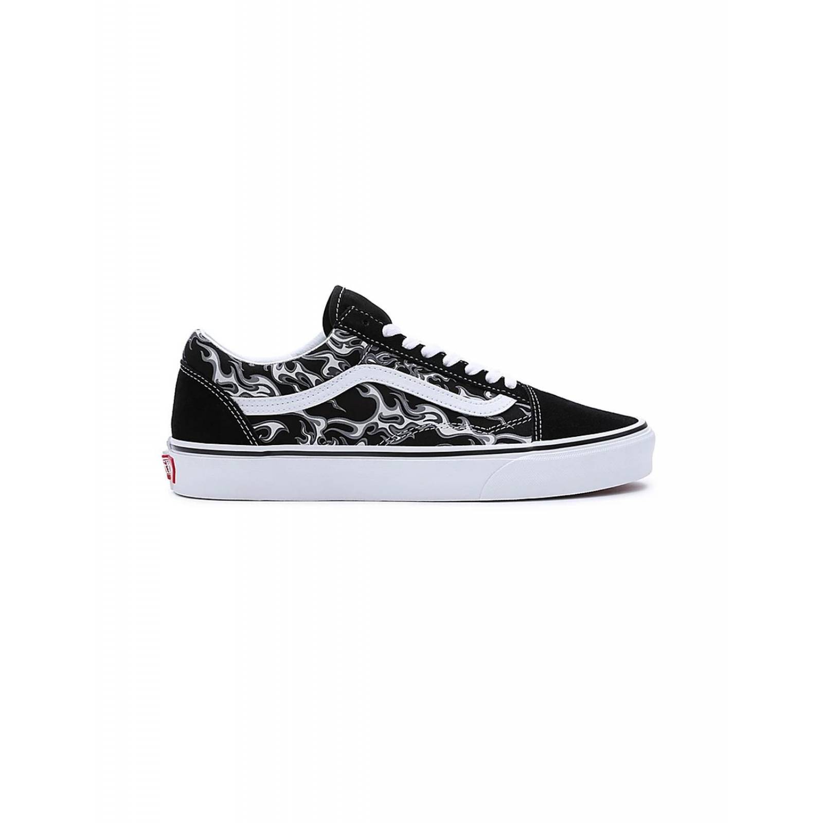 Tenis Vans Old Skool Flames Unisex Skate 