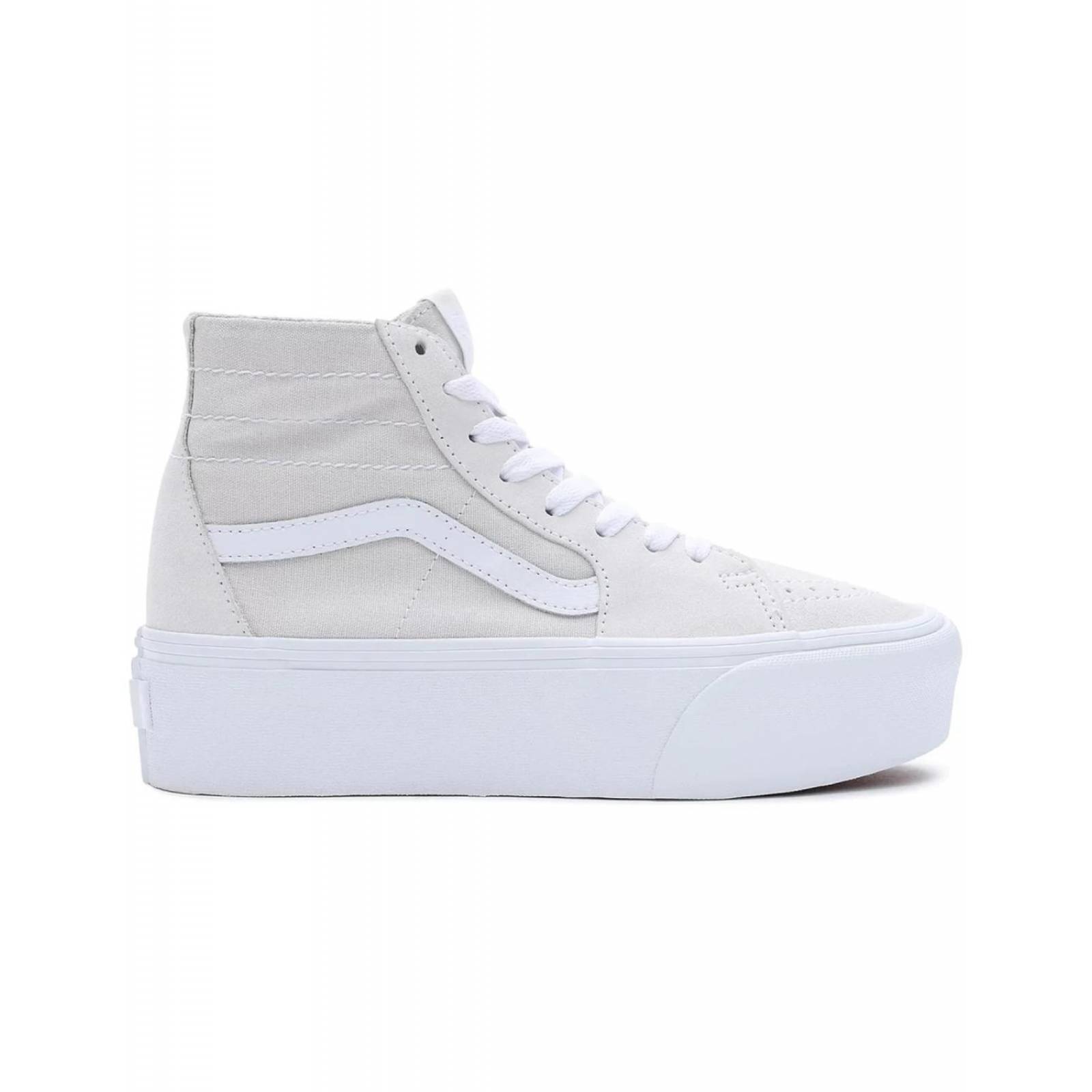 Tenis Vans Ua Sk8-Hi Tapered Stackform Gris Mujer Casual