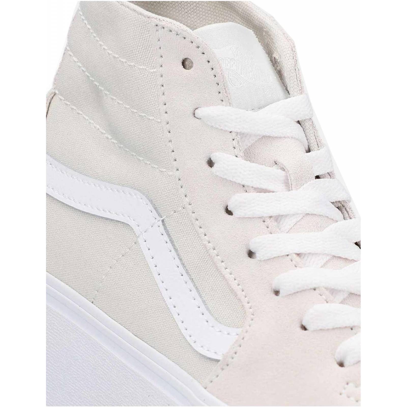 Tenis Vans Ua Sk8-Hi Tapered Stackform Gris Mujer Casual