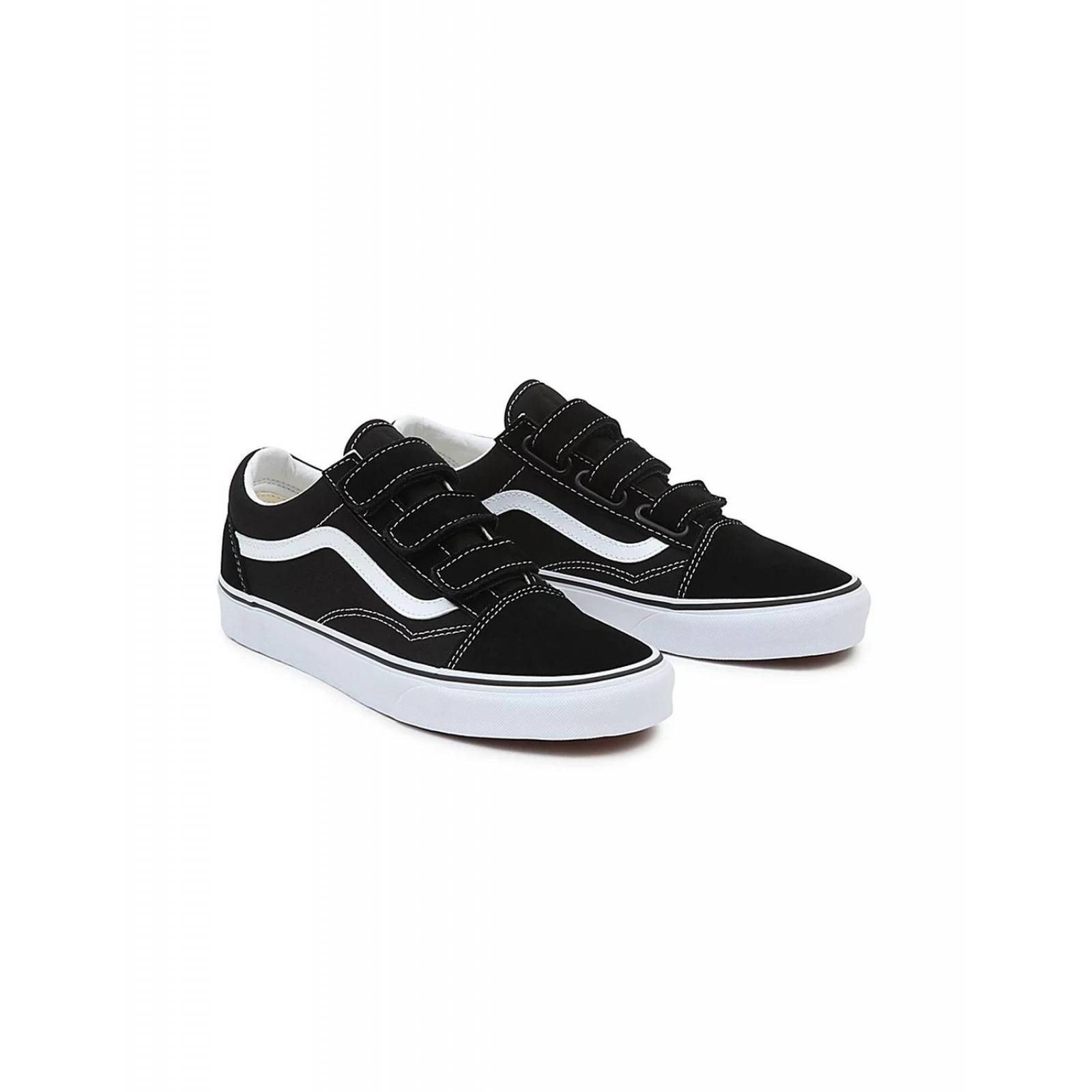 Tenis Vans Old Skool Velcro Unitalla Juvenil Urbano