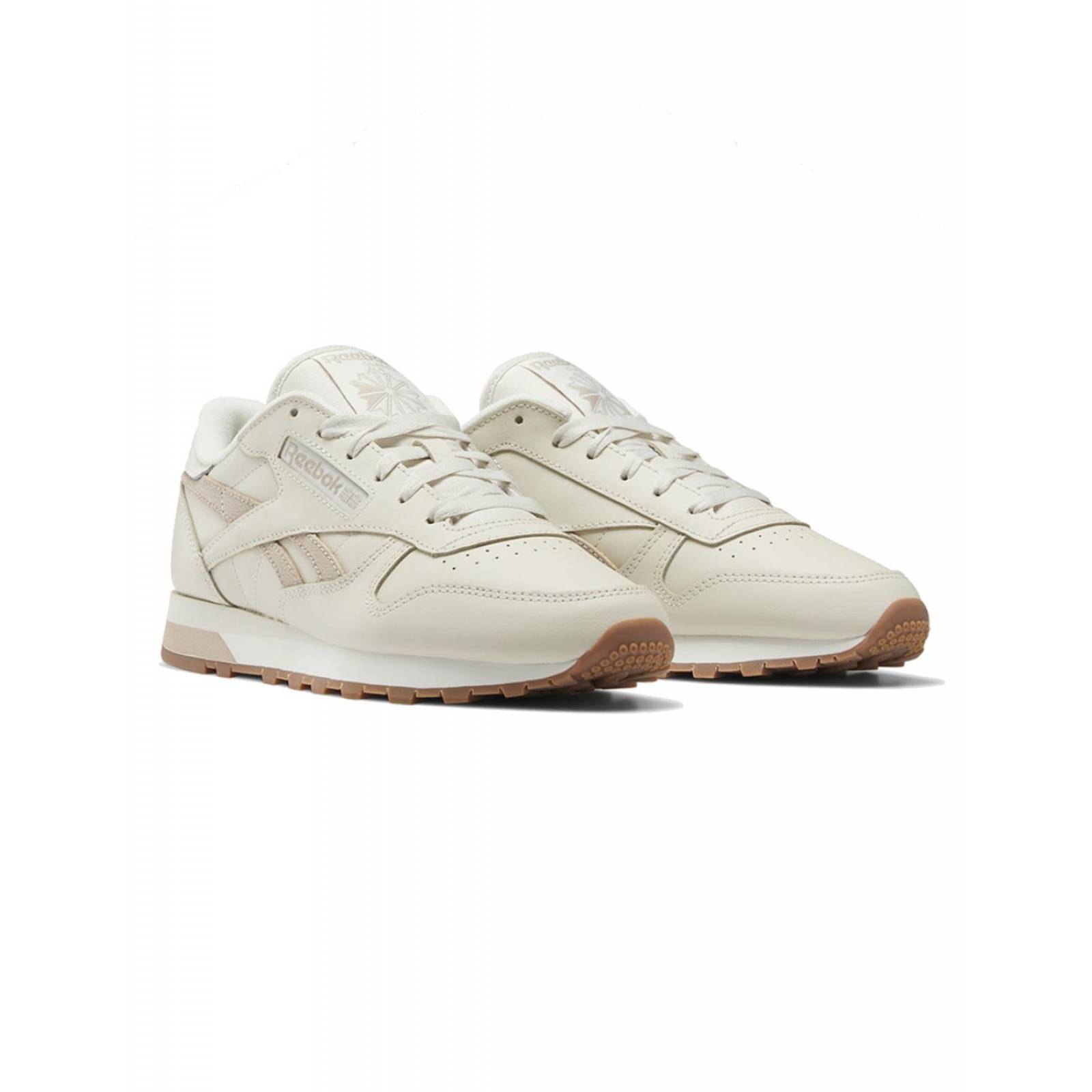 Tenis Reebok Classic Leather Mujer Beige